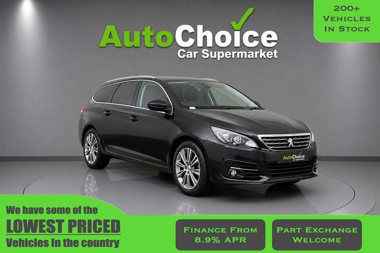 A 2021 PEUGEOT 308 SW 1.2 PureTech GPF Allure Estate 5dr Petrol Manual Euro 6 (s/s) (130 ps) in B A 2021 PEUGEOT 308 SW 1.2 PureTech GPF Allure Estate 5dr Petrol Manual Euro 6 (s/s) (130 ps) in B