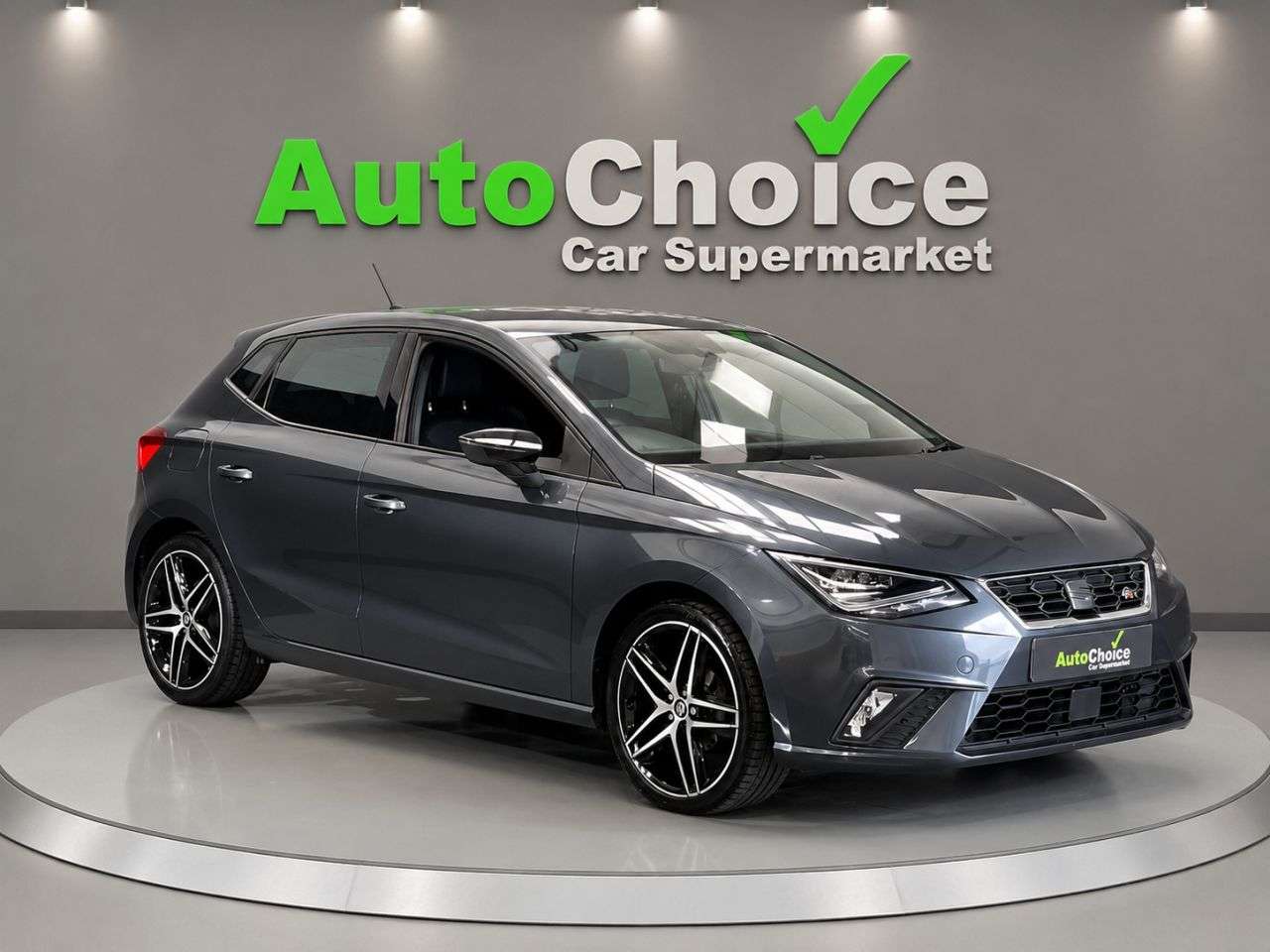 A 2021 SEAT IBIZA 1.0 TSI FR Sport Hatchback 5dr Petrol Manual Euro 6 (s/s) GPF (95 ps) in Bl A 2021 SEAT IBIZA 1.0 TSI FR Sport Hatchback 5dr Petrol Manual Euro 6 (s/s) GPF (95 ps) in Bl
