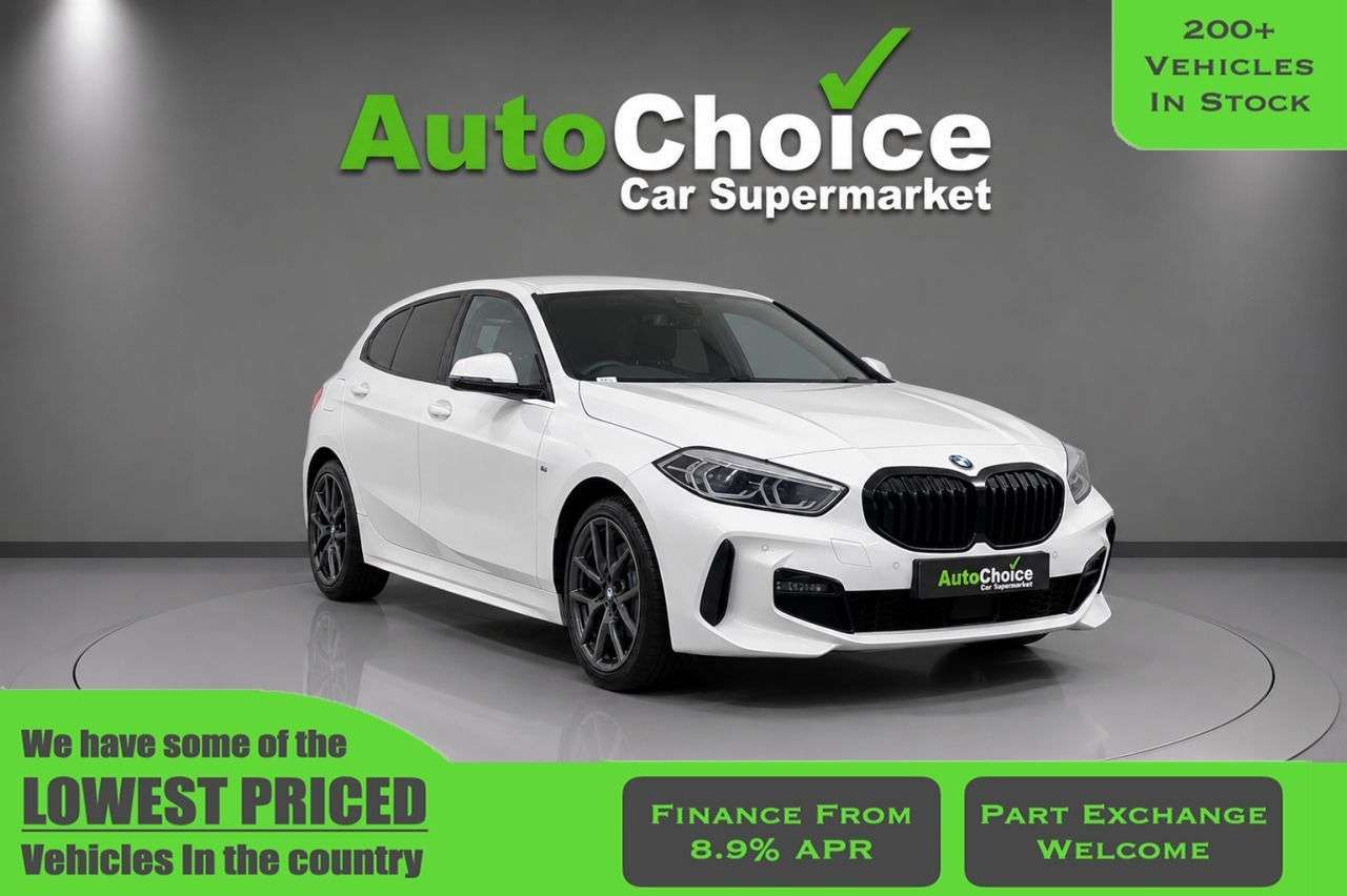 A 2020 BMW 1 SERIES 1.5 116d M Sport Hatchback 5dr Diesel DCT Euro 6 (s/s) (116 ps) in Blackbur A 2020 BMW 1 SERIES 1.5 116d M Sport Hatchback 5dr Diesel DCT Euro 6 (s/s) (116 ps) in Blackbur