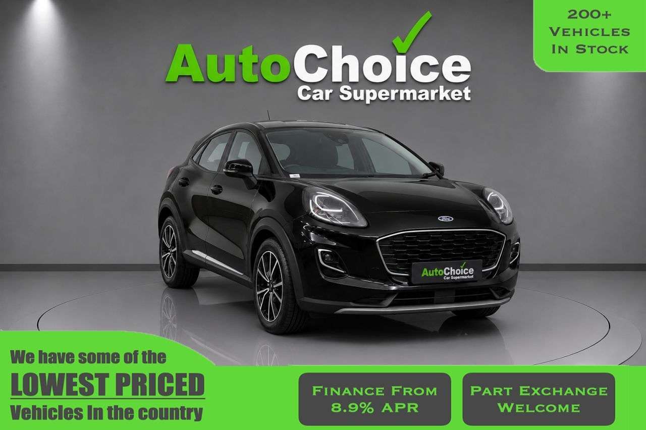 A 2020 FORD PUMA 1.0T EcoBoost MHEV Titanium SUV 5dr Petrol Manual Euro 6 (s/s) (125 ps) in A 2020 FORD PUMA 1.0T EcoBoost MHEV Titanium SUV 5dr Petrol Manual Euro 6 (s/s) (125 ps) in