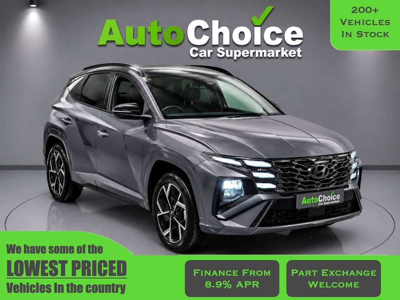 A 2024 HYUNDAI TUCSON 1.6 T-GDi N Line SUV 5dr Petrol Hybrid Auto Euro 6 (s/s) (215 ps) in Blackb A 2024 HYUNDAI TUCSON 1.6 T-GDi N Line SUV 5dr Petrol Hybrid Auto Euro 6 (s/s) (215 ps) in Blackb