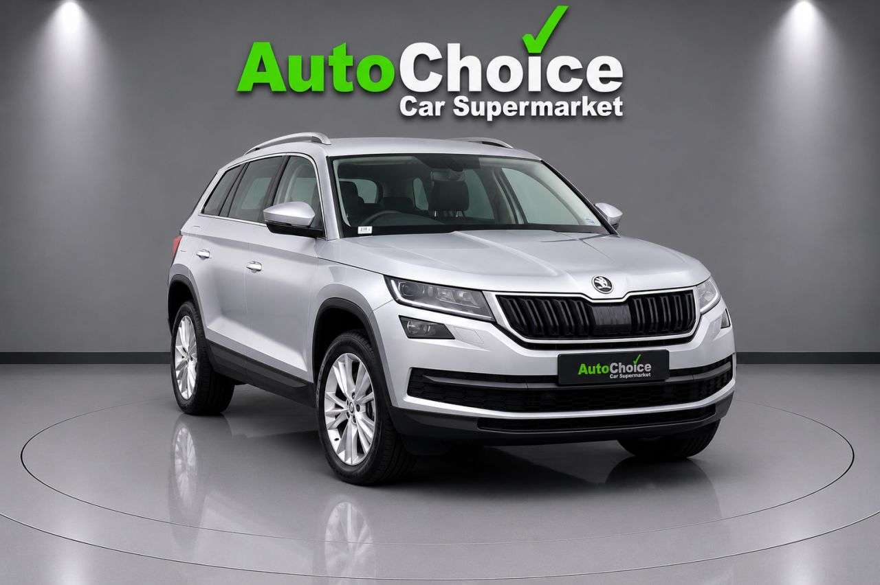 A 2019 SKODA KODIAQ 1.5 TSI ACT SE L SUV 5dr Petrol DSG Euro 6 (s/s) (7 Seat) (150 ps) in Black A 2019 SKODA KODIAQ 1.5 TSI ACT SE L SUV 5dr Petrol DSG Euro 6 (s/s) (7 Seat) (150 ps) in Black