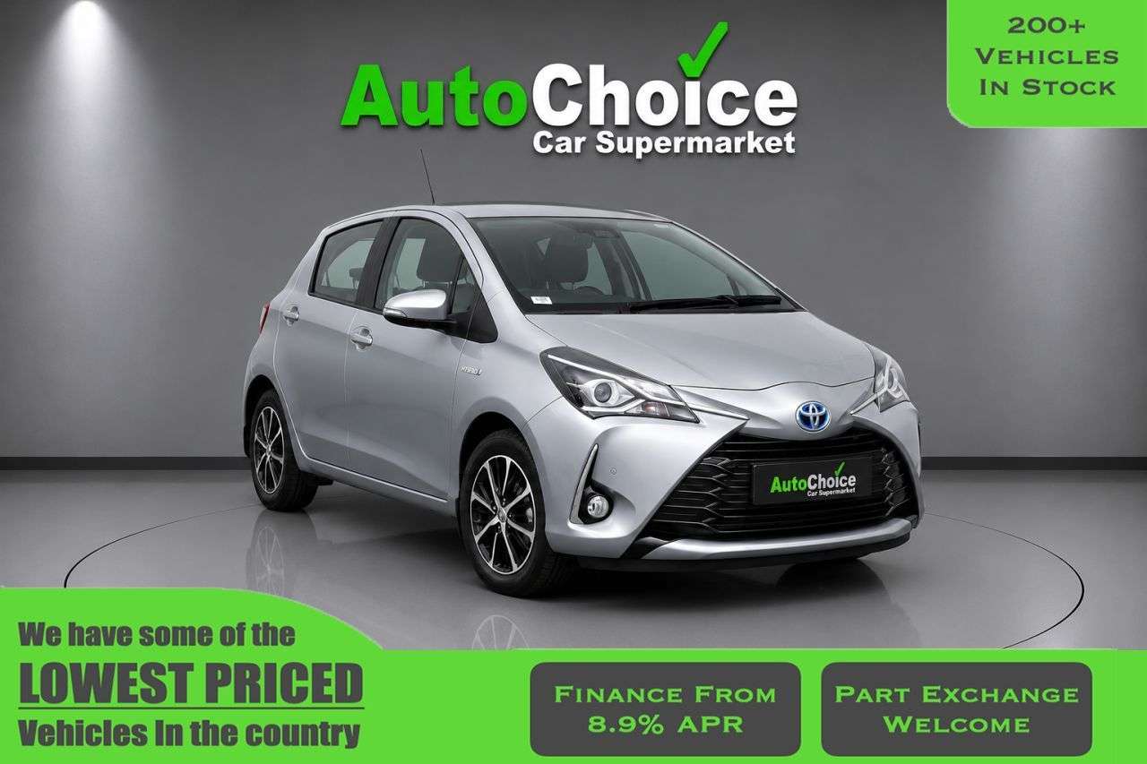 A 2018 TOYOTA YARIS 1.5 VVT-h Icon Tech Hatchback 5dr Petrol Hybrid E-CVT Euro 6 (s/s) (100 ps) A 2018 TOYOTA YARIS 1.5 VVT-h Icon Tech Hatchback 5dr Petrol Hybrid E-CVT Euro 6 (s/s) (100 ps)