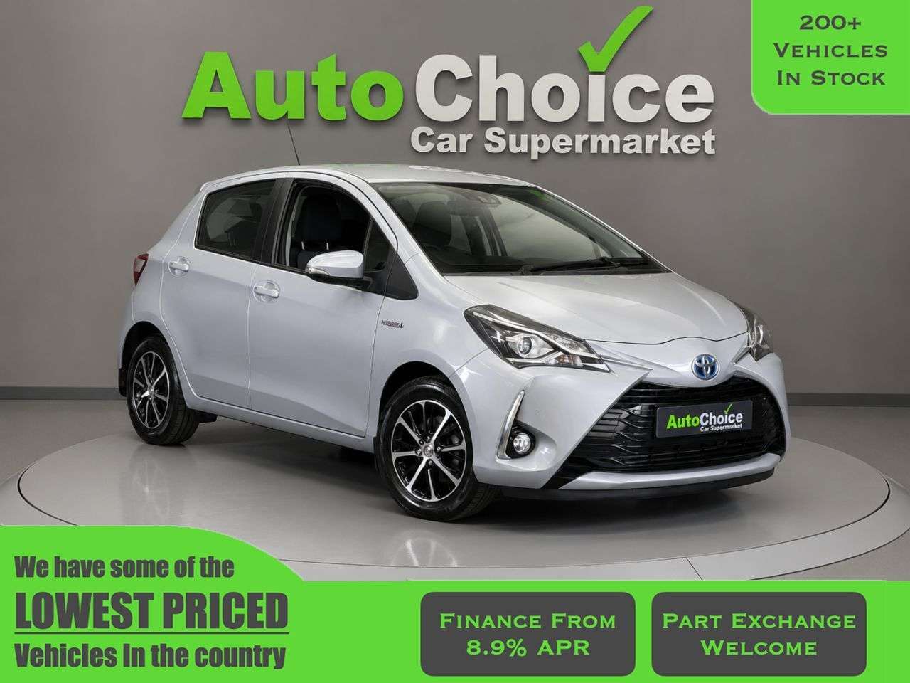 A 2018 TOYOTA YARIS 1.5 VVT-h Icon Tech Hatchback 5dr Petrol Hybrid E-CVT Euro 6 (s/s) (100 ps) A 2018 TOYOTA YARIS 1.5 VVT-h Icon Tech Hatchback 5dr Petrol Hybrid E-CVT Euro 6 (s/s) (100 ps)