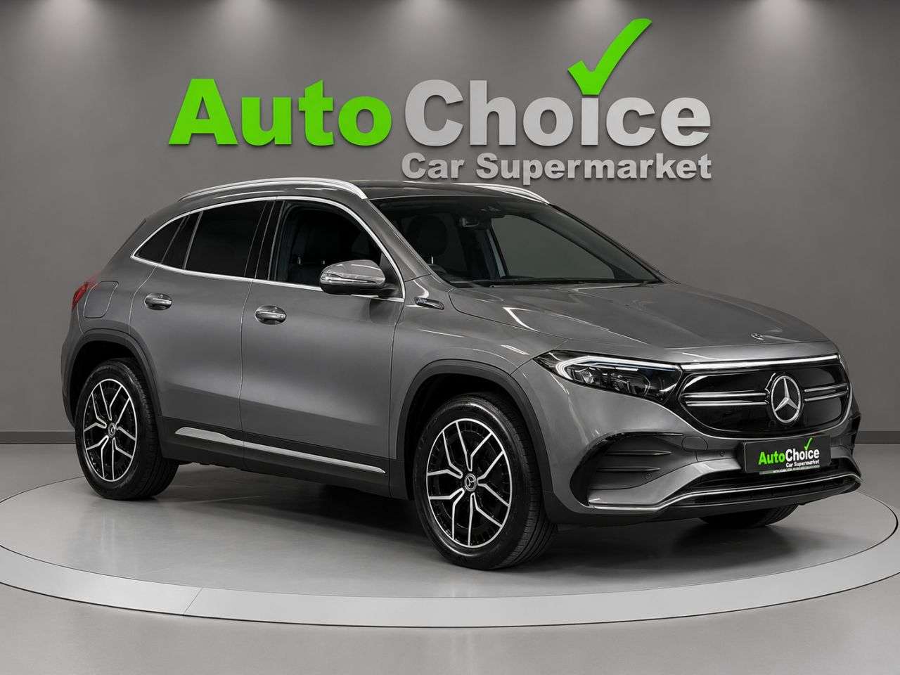 A 2022 MERCEDES-BENZ EQA EQA 250+ 70.5kWh AMG Line (Premium) SUV 5dr Electric Auto (190 ps) in Black A 2022 MERCEDES-BENZ EQA EQA 250+ 70.5kWh AMG Line (Premium) SUV 5dr Electric Auto (190 ps) in Black