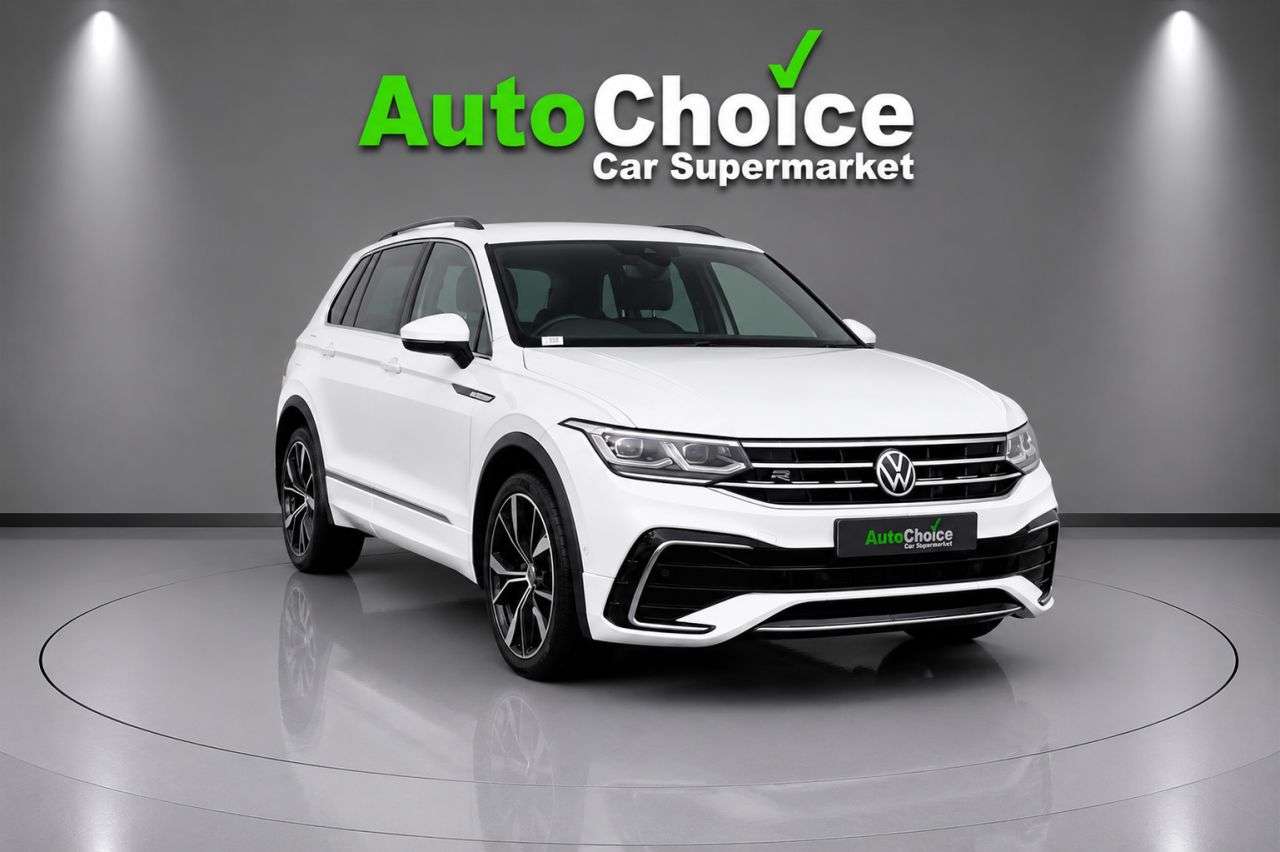 A 2021 VOLKSWAGEN TIGUAN 1.5 TSI R-Line SUV 5dr Petrol DSG Euro 6 (s/s) (150 ps) in Blackburn Financ A 2021 VOLKSWAGEN TIGUAN 1.5 TSI R-Line SUV 5dr Petrol DSG Euro 6 (s/s) (150 ps) in Blackburn Financ