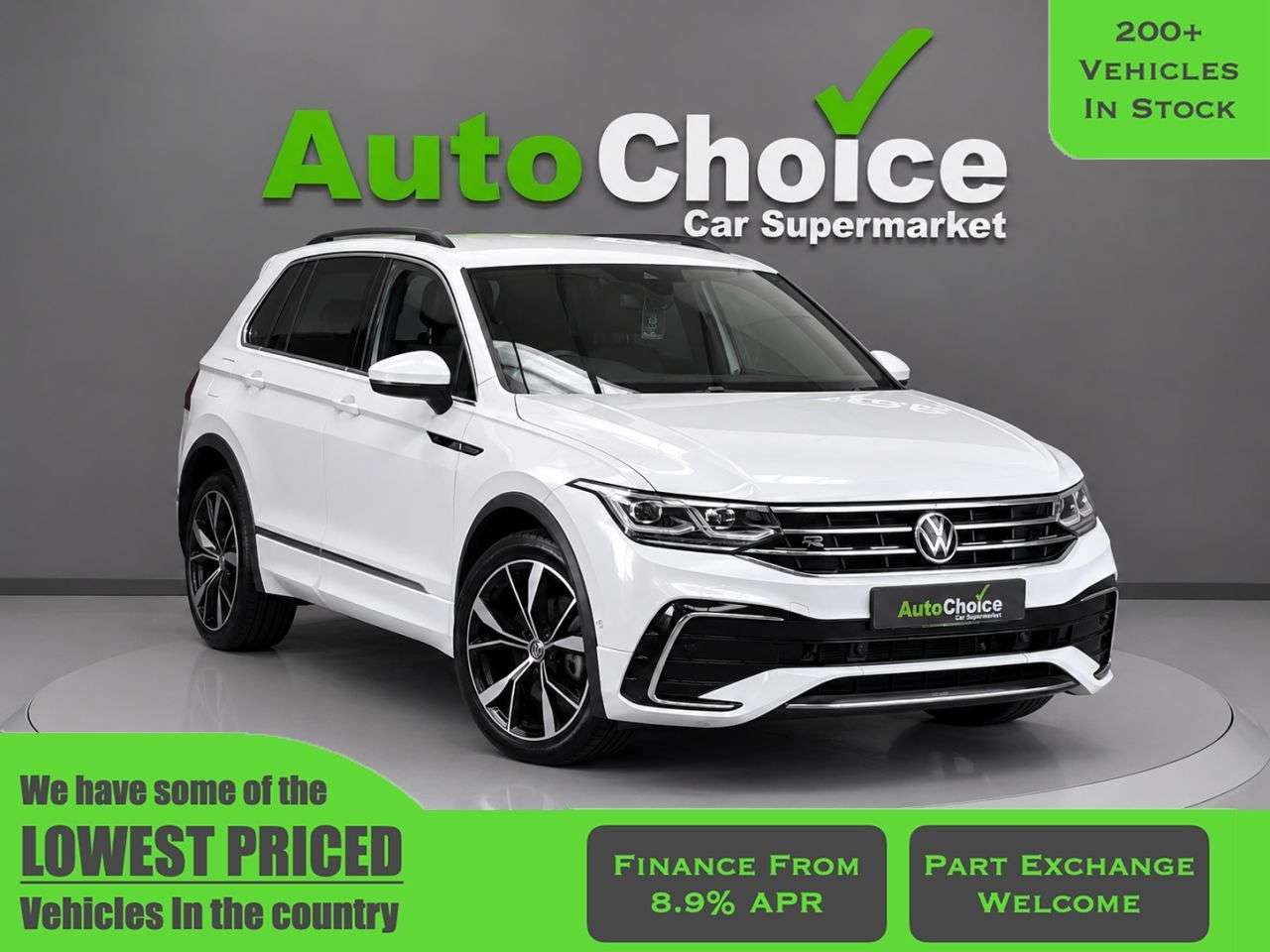 A 2021 VOLKSWAGEN TIGUAN 1.5 TSI R-Line SUV 5dr Petrol DSG Euro 6 (s/s) (150 ps) in Blackburn Financ A 2021 VOLKSWAGEN TIGUAN 1.5 TSI R-Line SUV 5dr Petrol DSG Euro 6 (s/s) (150 ps) in Blackburn Financ