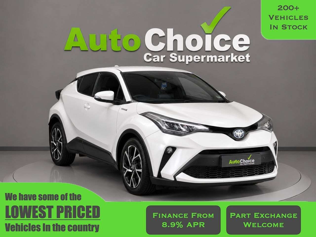 A 2021 TOYOTA C-HR 2.0 VVT-h GPF Design SUV 5dr Petrol Hybrid CVT Euro 6 (s/s) (184 ps) A 2021 TOYOTA C-HR 2.0 VVT-h GPF Design SUV 5dr Petrol Hybrid CVT Euro 6 (s/s) (184 ps)