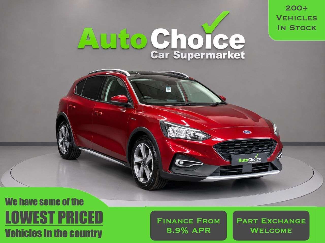 A 2019 FORD FOCUS 1.5T EcoBoost Active Hatchback 5dr Petrol Auto Euro 6 (s/s) (150 ps) in Bla A 2019 FORD FOCUS 1.5T EcoBoost Active Hatchback 5dr Petrol Auto Euro 6 (s/s) (150 ps) in Bla