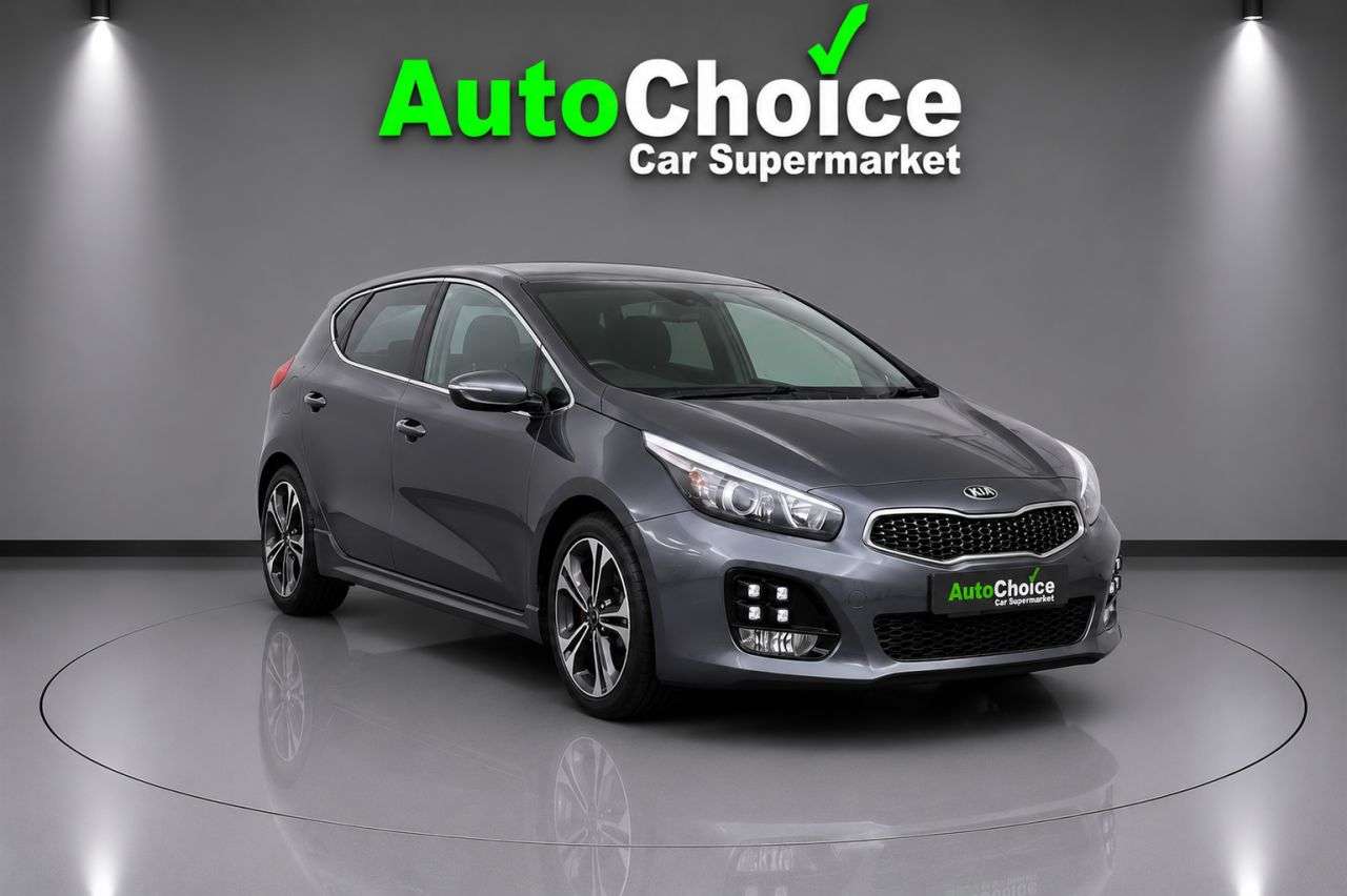 A 2018 KIA CEED 1.6 CRDi GT-Line Hatchback 5dr Diesel Manual Euro 6 (s/s) (134 bhp) in Blac A 2018 KIA CEED 1.6 CRDi GT-Line Hatchback 5dr Diesel Manual Euro 6 (s/s) (134 bhp) in Blac