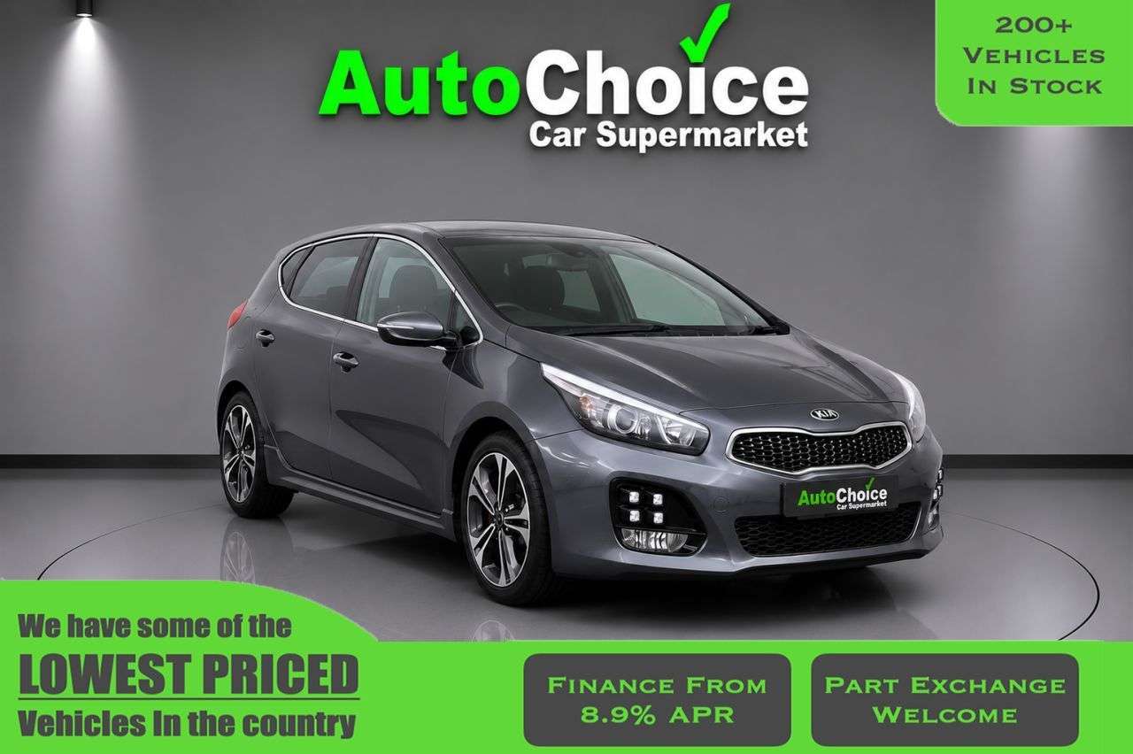 A 2018 KIA CEED 1.6 CRDi GT-Line Hatchback 5dr Diesel Manual Euro 6 (s/s) (134 bhp) in Blac A 2018 KIA CEED 1.6 CRDi GT-Line Hatchback 5dr Diesel Manual Euro 6 (s/s) (134 bhp) in Blac