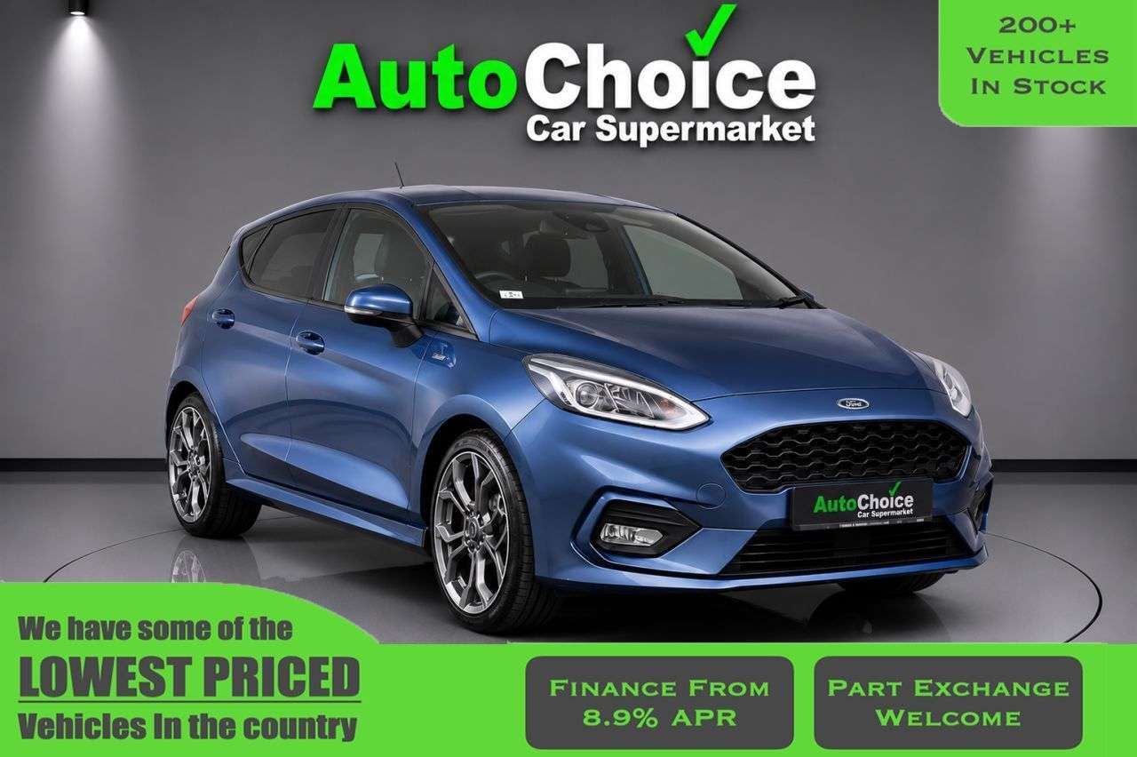 A 2019 FORD FIESTA 1.0T EcoBoost GPF ST-Line Hatchback 5dr Petrol Manual Euro 6 (s/s) (125 ps) A 2019 FORD FIESTA 1.0T EcoBoost GPF ST-Line Hatchback 5dr Petrol Manual Euro 6 (s/s) (125 ps)