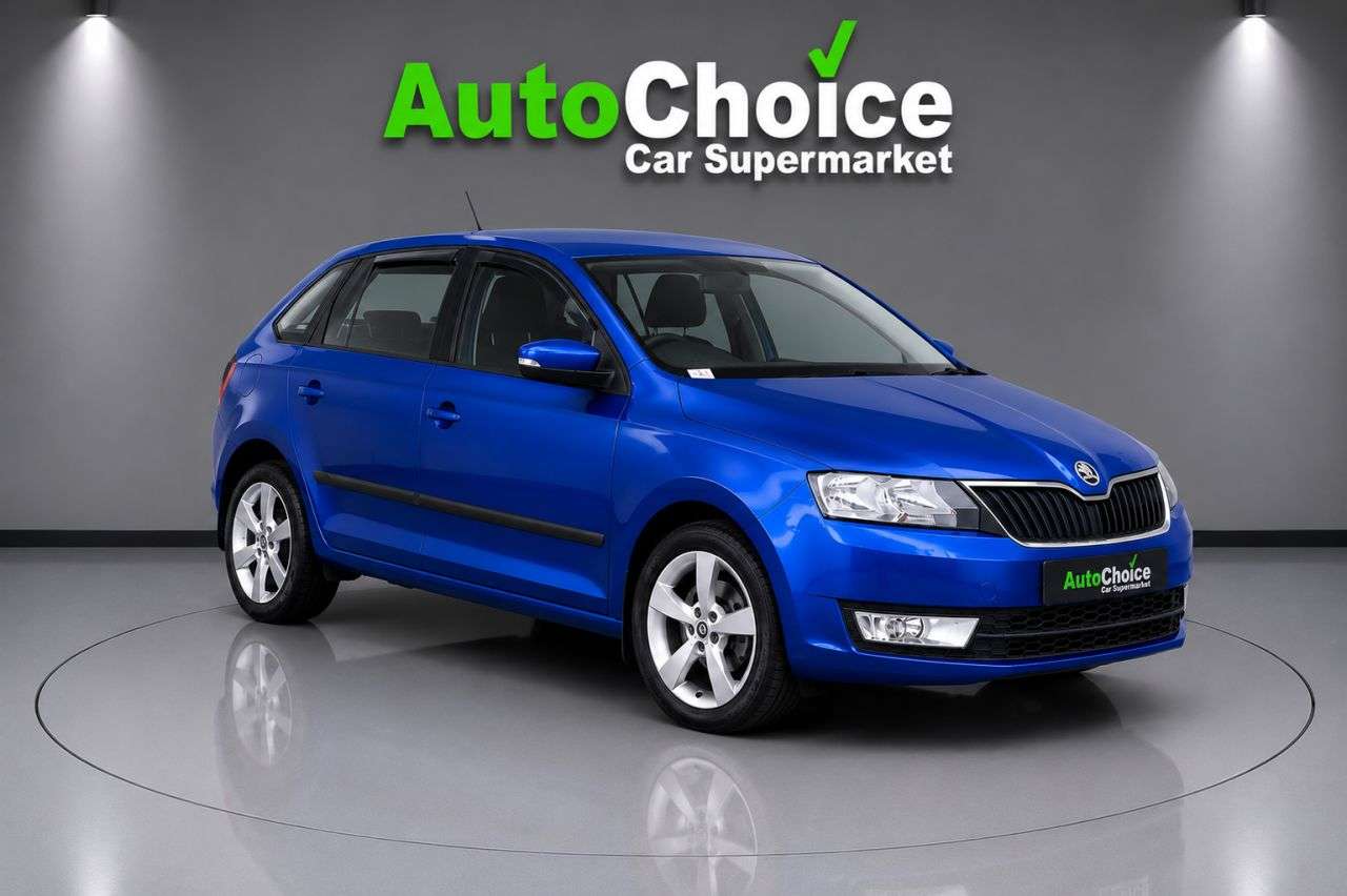 A 2017 SKODA RAPID SPACEBACK 1.6 TDI SE Tech Hatchback 5dr Diesel Manual Euro 6 (s/s) (115 ps) in Blackb A 2017 SKODA RAPID SPACEBACK 1.6 TDI SE Tech Hatchback 5dr Diesel Manual Euro 6 (s/s) (115 ps) in Blackb
