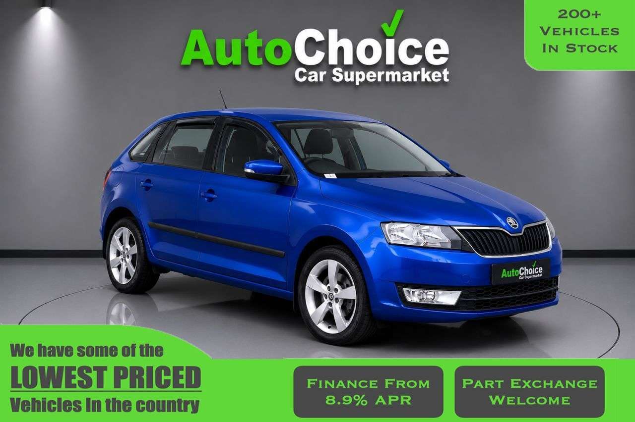 A 2017 SKODA RAPID SPACEBACK 1.6 TDI SE Tech Hatchback 5dr Diesel Manual Euro 6 (s/s) (115 ps) in Blackb A 2017 SKODA RAPID SPACEBACK 1.6 TDI SE Tech Hatchback 5dr Diesel Manual Euro 6 (s/s) (115 ps) in Blackb