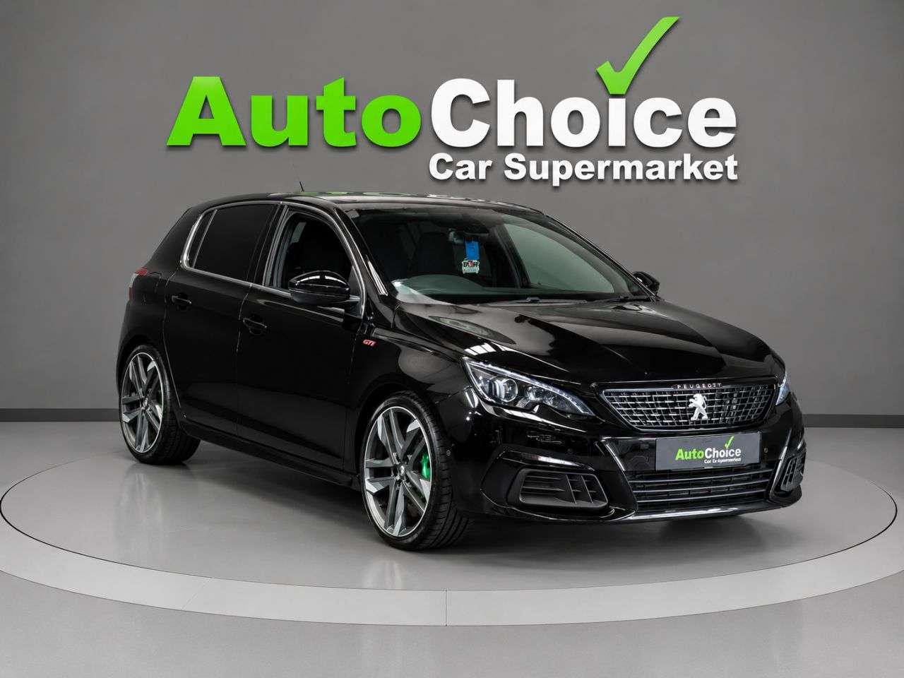 A 2019 PEUGEOT 308 1.6 PureTech GTi Hatchback 5dr Petrol Manual Euro 6 (s/s) (260 bhp) in Blac A 2019 PEUGEOT 308 1.6 PureTech GTi Hatchback 5dr Petrol Manual Euro 6 (s/s) (260 bhp) in Blac