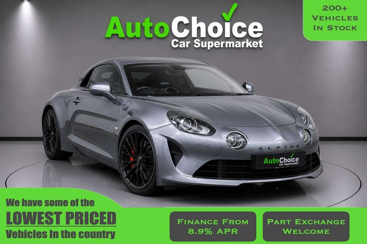 A 2021 ALPINE A110 1.8 Turbo S Coupe 2dr Petrol DCT Euro 6 (292 ps) in Blackburn Finance Avail A 2021 ALPINE A110 1.8 Turbo S Coupe 2dr Petrol DCT Euro 6 (292 ps) in Blackburn Finance Avail