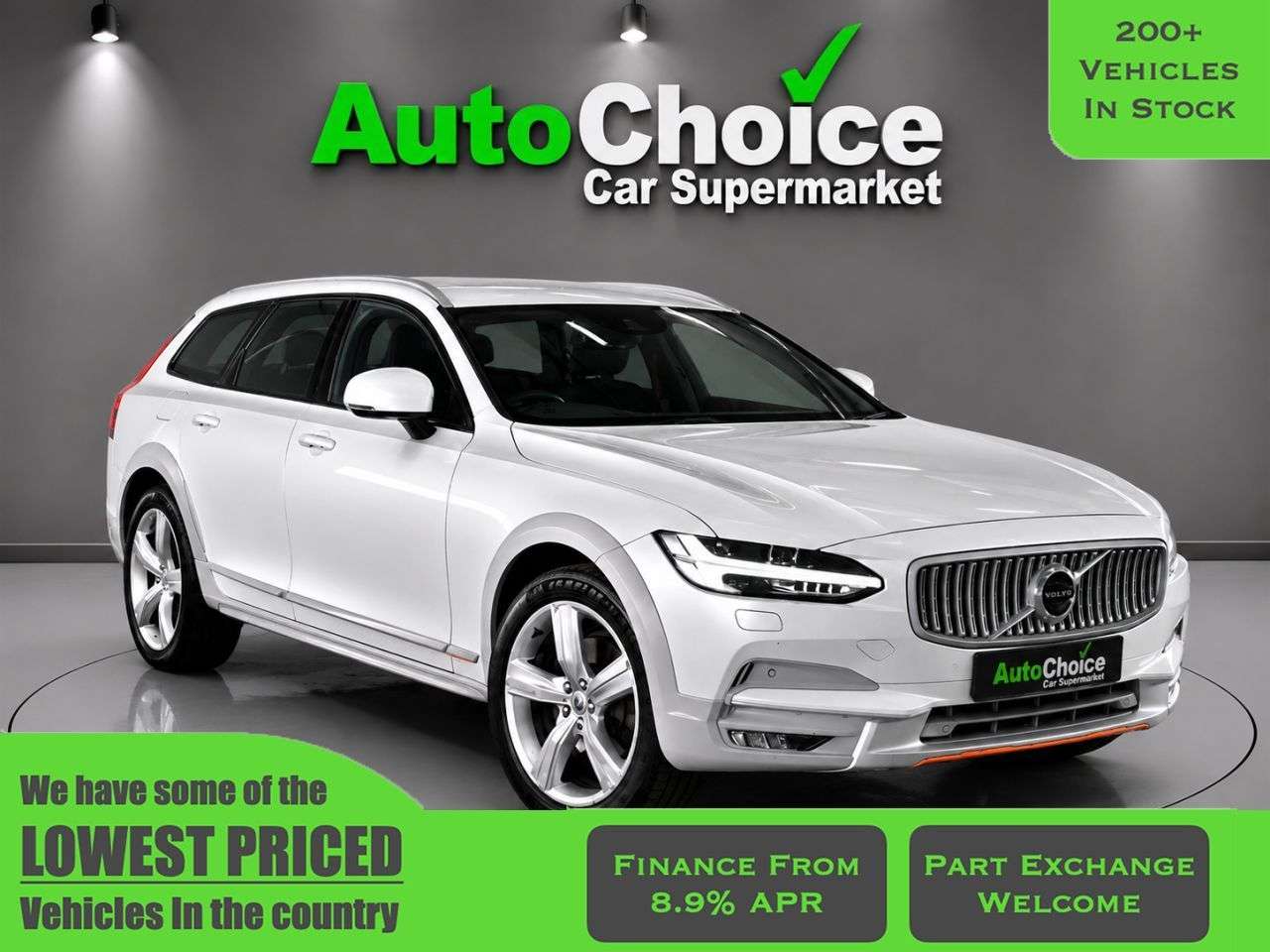 A 2018 VOLVO V90 CROSS COUNTRY 2.0 D4 Volvo Ocean Race Estate 5dr Diesel Auto AWD Euro 6 (s/s) (190 ps) in A 2018 VOLVO V90 CROSS COUNTRY 2.0 D4 Volvo Ocean Race Estate 5dr Diesel Auto AWD Euro 6 (s/s) (190 ps) in