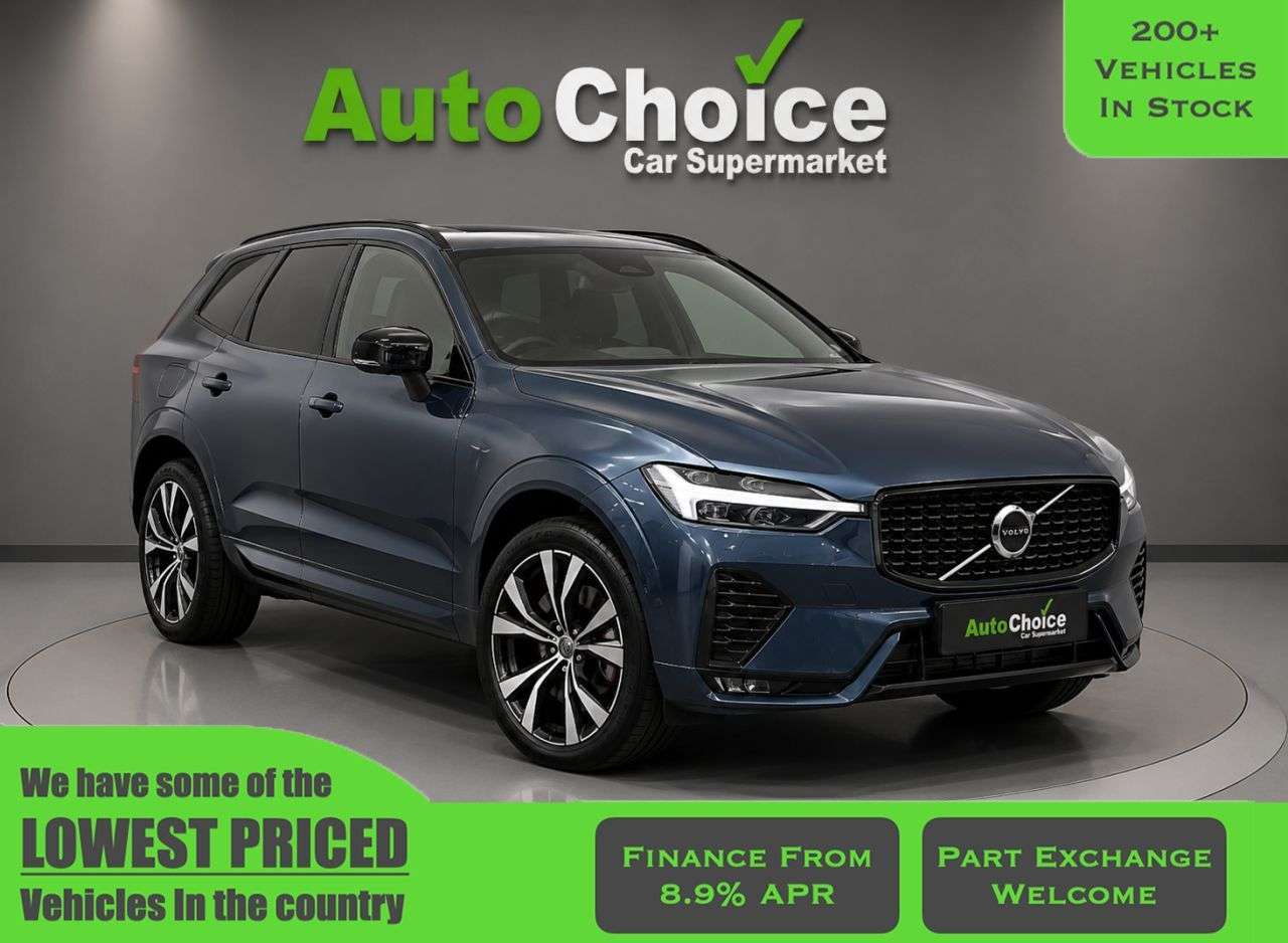 A 2022 VOLVO XC60 2.0 B4 MHEV Plus SUV 5dr Diesel Hybrid Auto AWD Euro 6 (s/s) (197 ps) in Bl A 2022 VOLVO XC60 2.0 B4 MHEV Plus SUV 5dr Diesel Hybrid Auto AWD Euro 6 (s/s) (197 ps) in Bl