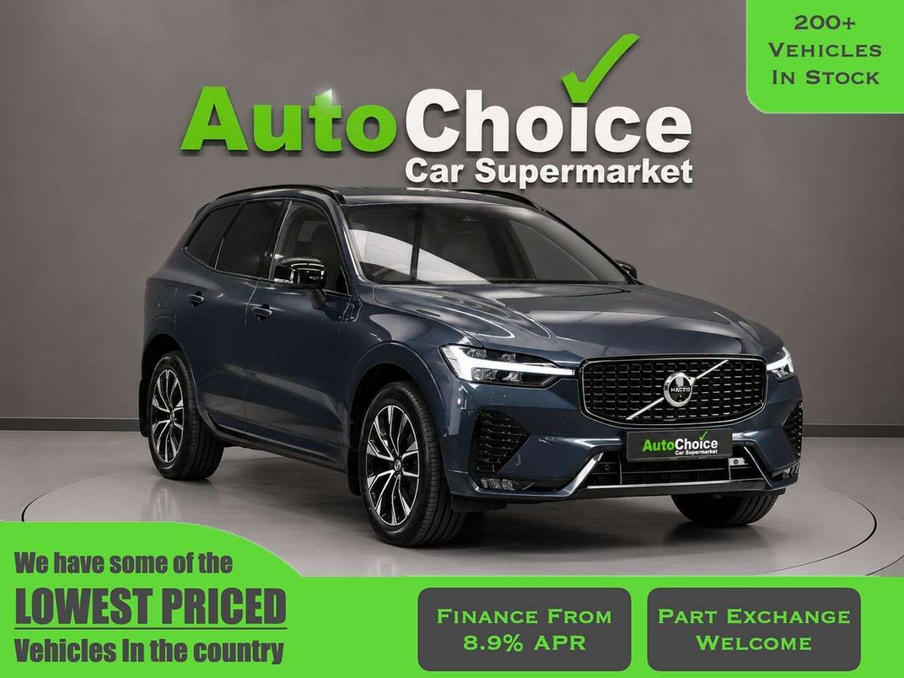 A 2022 VOLVO XC60 2.0 B4 MHEV Plus SUV 5dr Diesel Hybrid Auto AWD Euro 6 (s/s) (197 ps) in Bl A 2022 VOLVO XC60 2.0 B4 MHEV Plus SUV 5dr Diesel Hybrid Auto AWD Euro 6 (s/s) (197 ps) in Bl