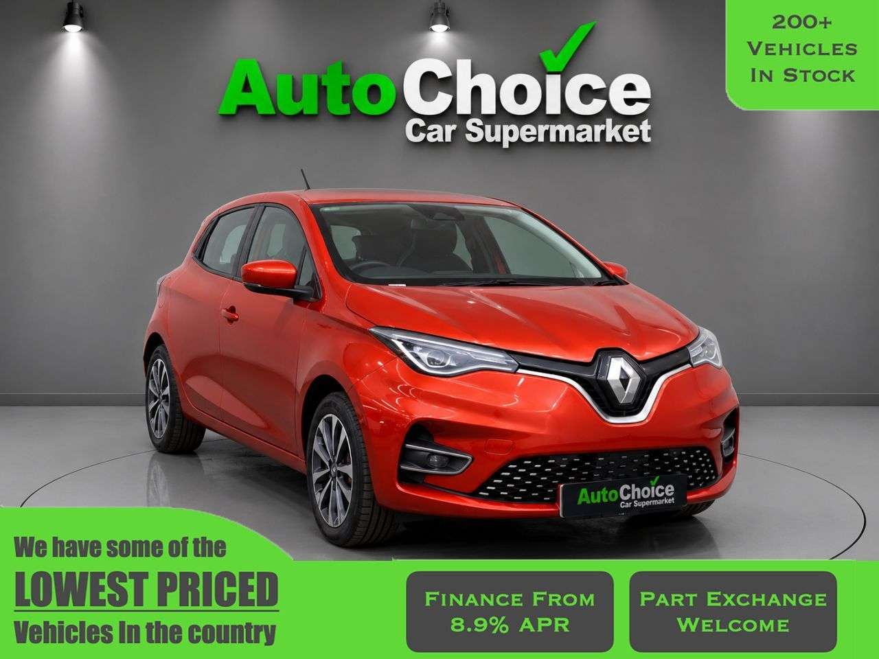 A 2020 RENAULT ZOE R135 52kWh GT Line Hatchback 5dr Electric Auto (i) (134 bhp) in Blackburn F A 2020 RENAULT ZOE R135 52kWh GT Line Hatchback 5dr Electric Auto (i) (134 bhp) in Blackburn F