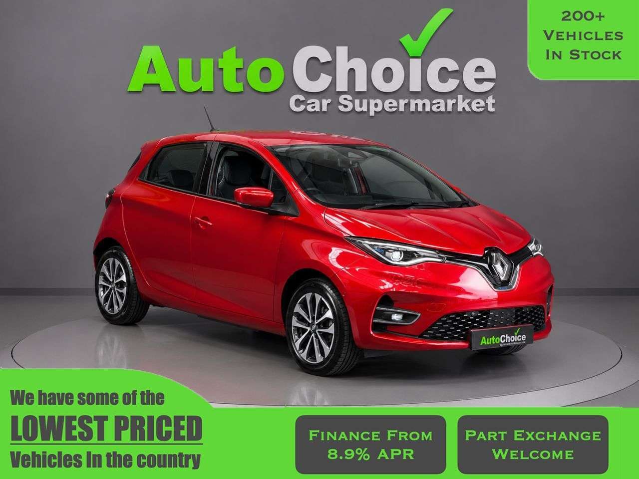 A 2020 RENAULT ZOE R135 52kWh GT Line Hatchback 5dr Electric Auto (i) (134 bhp) in Blackburn F A 2020 RENAULT ZOE R135 52kWh GT Line Hatchback 5dr Electric Auto (i) (134 bhp) in Blackburn F