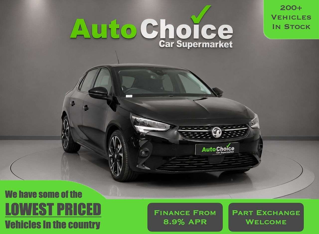 A 2022 VAUXHALL CORSA 50kWh Elite Premium Hatchback 5dr Electric Auto (136 ps) A 2022 VAUXHALL CORSA 50kWh Elite Premium Hatchback 5dr Electric Auto (136 ps)