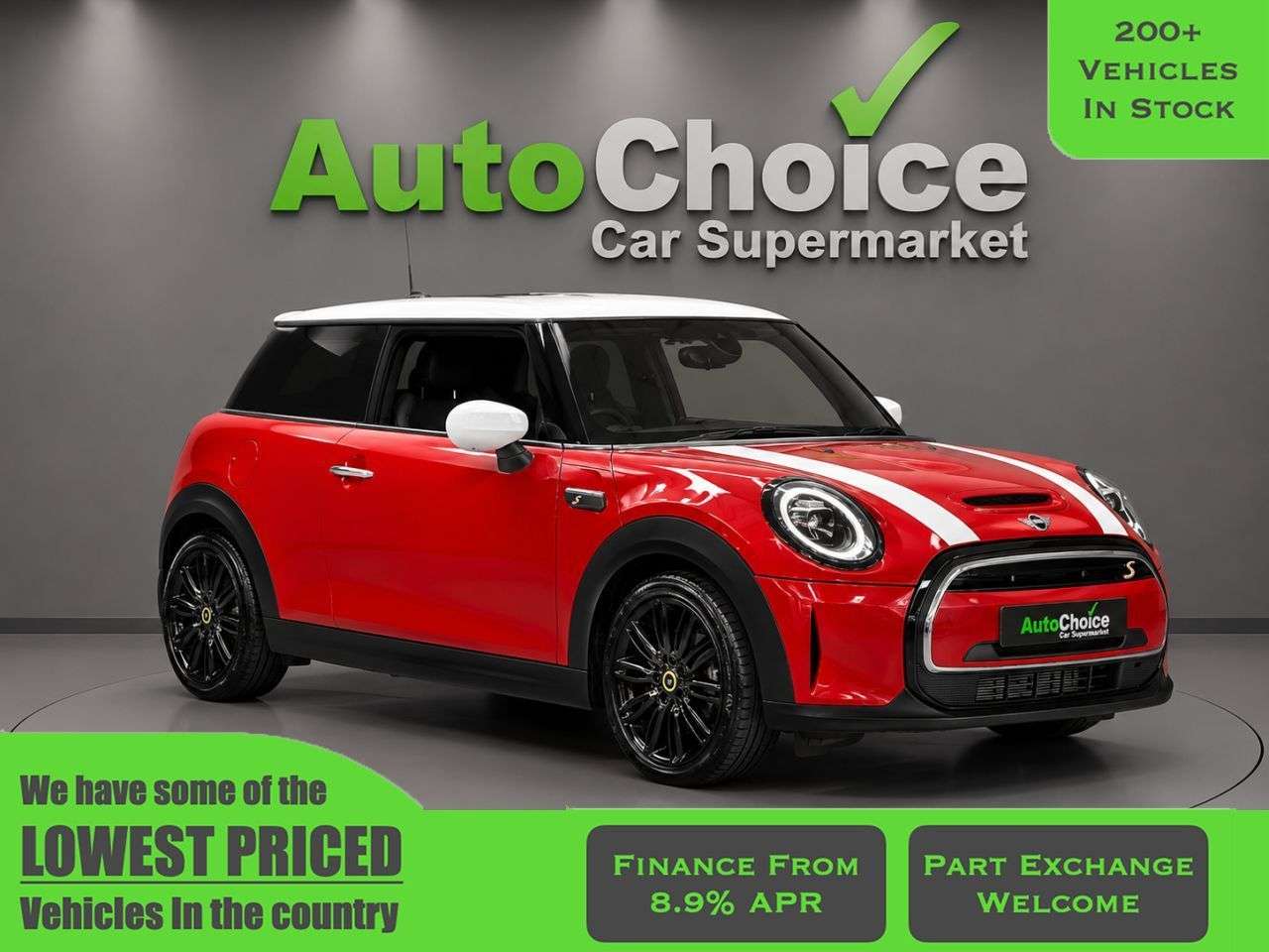 A 2022 MINI ELECTRIC HATCH Cooper SE 32.6kWh Level 2 Hatchback 3dr Electric Auto (184 ps) in Blackburn A 2022 MINI ELECTRIC HATCH Cooper SE 32.6kWh Level 2 Hatchback 3dr Electric Auto (184 ps) in Blackburn