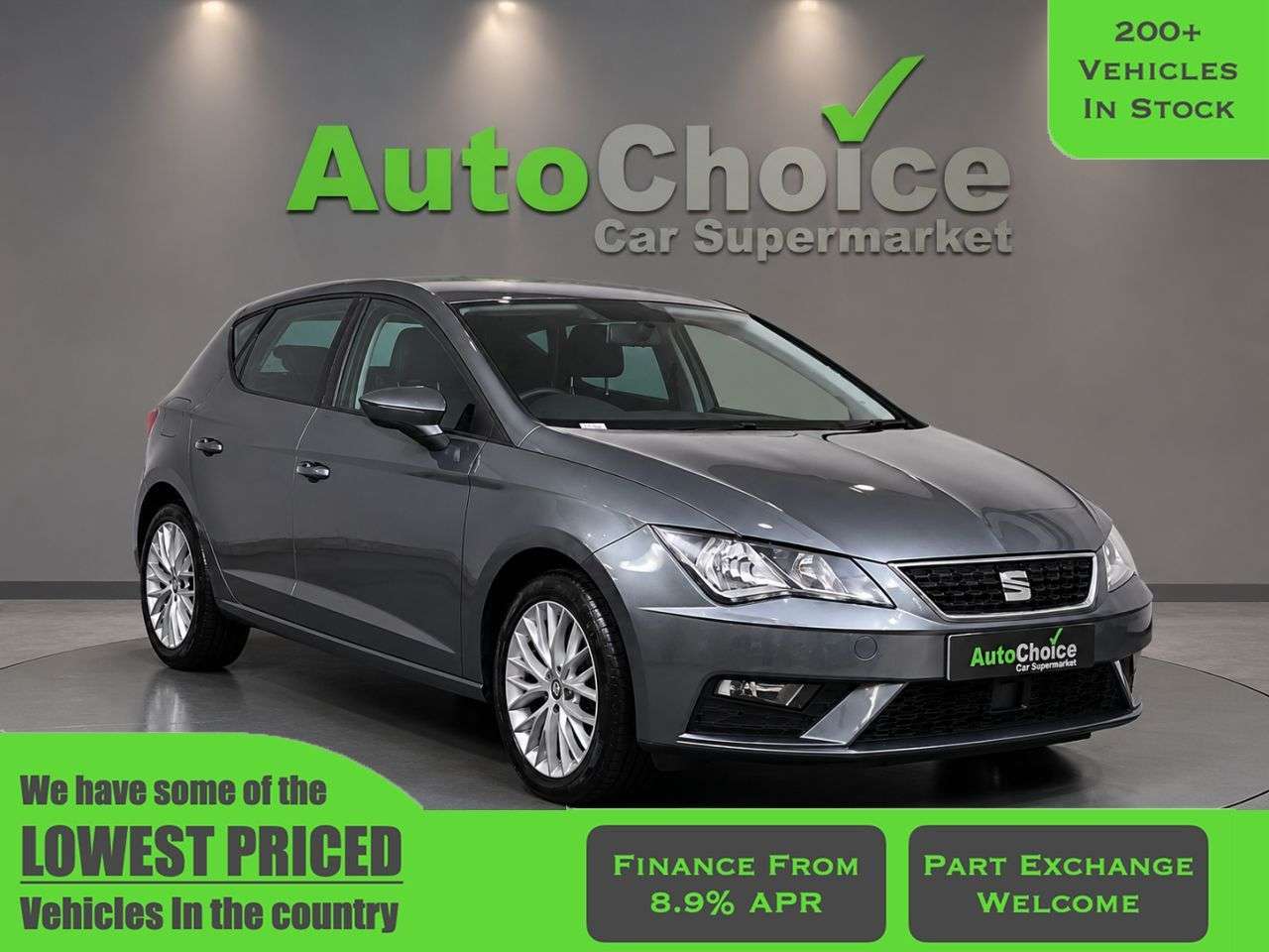 A 2018 SEAT LEON 1.2 TSI SE Dynamic Technology Hatchback 5dr Petrol Manual Euro 6 (s/s) (110 A 2018 SEAT LEON 1.2 TSI SE Dynamic Technology Hatchback 5dr Petrol Manual Euro 6 (s/s) (110