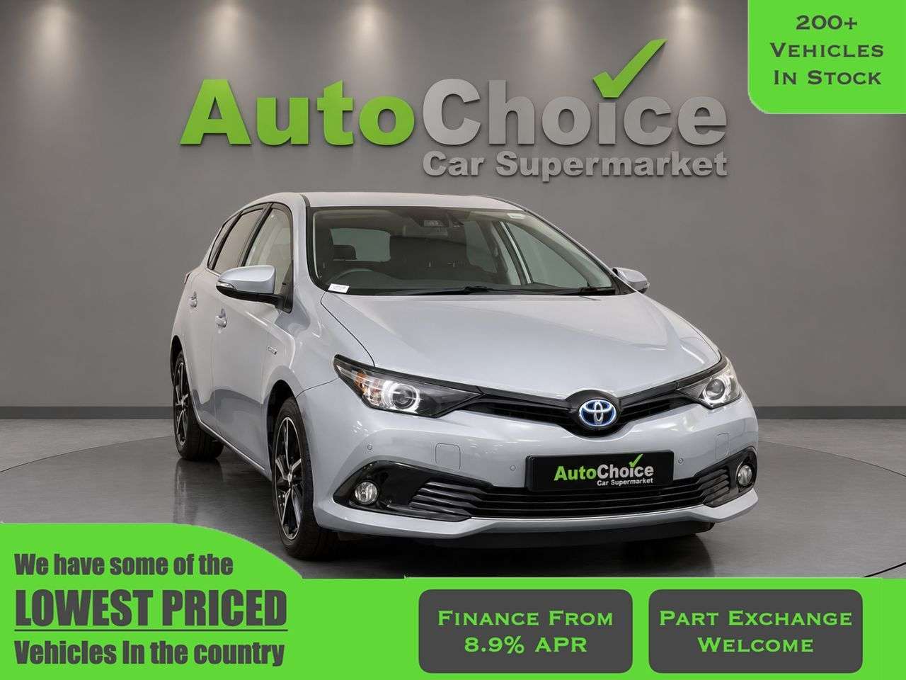 A 2018 TOYOTA AURIS 1.8 VVT-h Design Hatchback 5dr Petrol Hybrid CVT Euro 6 (s/s) (136 ps) A 2018 TOYOTA AURIS 1.8 VVT-h Design Hatchback 5dr Petrol Hybrid CVT Euro 6 (s/s) (136 ps)