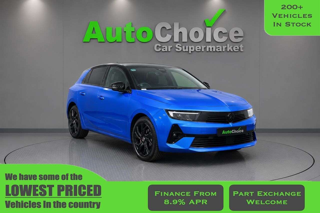 A 2022 VAUXHALL ASTRA 1.6 12.4kWh GS Line Hatchback 5dr Petrol Plug-in Hybrid Auto Euro 6 (s/s) ( A 2022 VAUXHALL ASTRA 1.6 12.4kWh GS Line Hatchback 5dr Petrol Plug-in Hybrid Auto Euro 6 (s/s) (