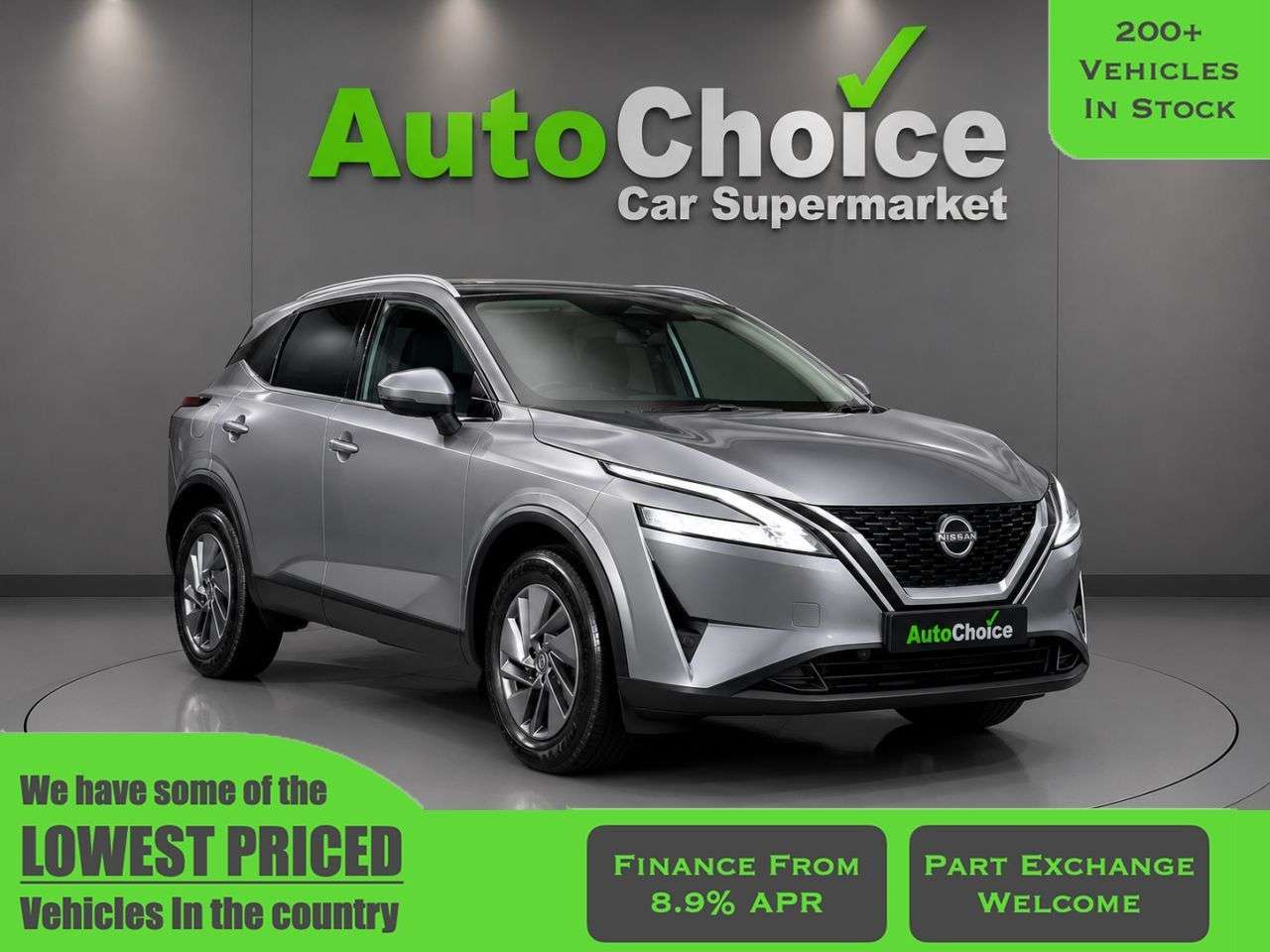 A 2022 NISSAN QASHQAI 1.3 DIG-T MHEV Acenta Premium SUV 5dr Petrol Hybrid Manual Euro 6 (s/s) (14 A 2022 NISSAN QASHQAI 1.3 DIG-T MHEV Acenta Premium SUV 5dr Petrol Hybrid Manual Euro 6 (s/s) (14