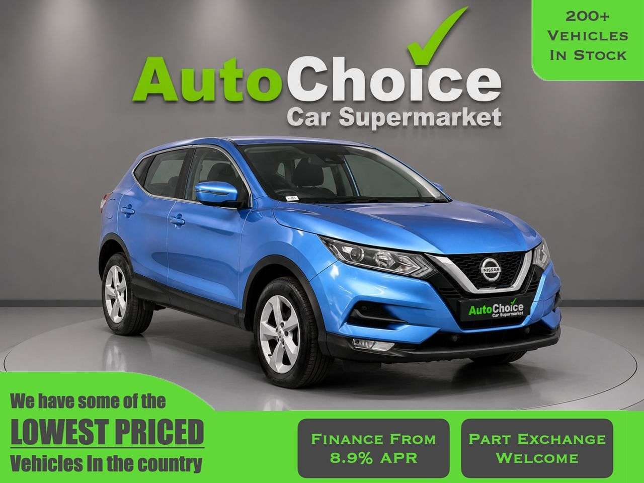 A 2020 NISSAN QASHQAI 1.3 DIG-T Acenta Premium SUV 5dr Petrol Manual Euro 6 (s/s) (140 ps) in Bla A 2020 NISSAN QASHQAI 1.3 DIG-T Acenta Premium SUV 5dr Petrol Manual Euro 6 (s/s) (140 ps) in Bla