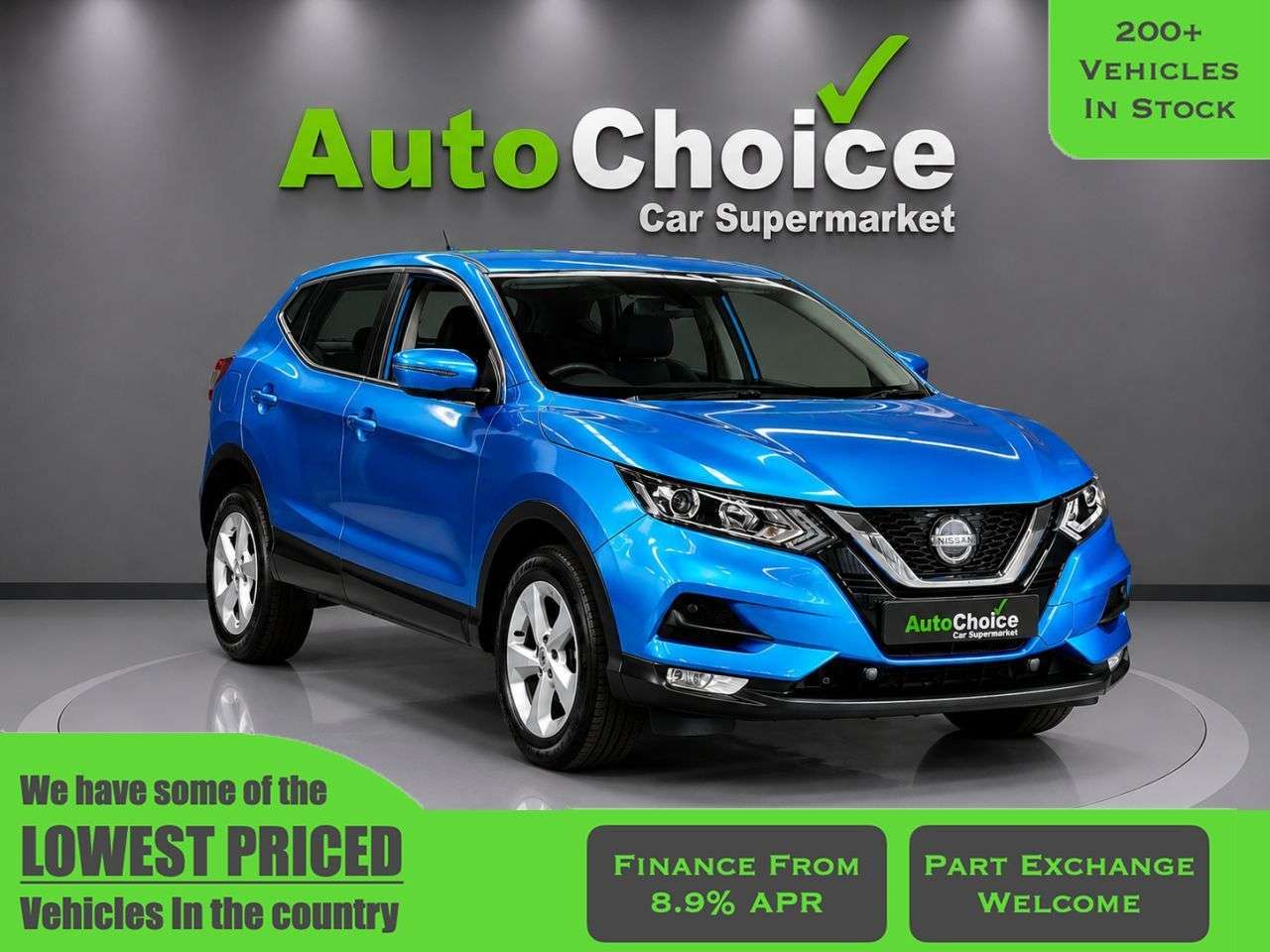 A 2020 NISSAN QASHQAI 1.3 DIG-T Acenta Premium SUV 5dr Petrol Manual Euro 6 (s/s) (140 ps) in Bla A 2020 NISSAN QASHQAI 1.3 DIG-T Acenta Premium SUV 5dr Petrol Manual Euro 6 (s/s) (140 ps) in Bla