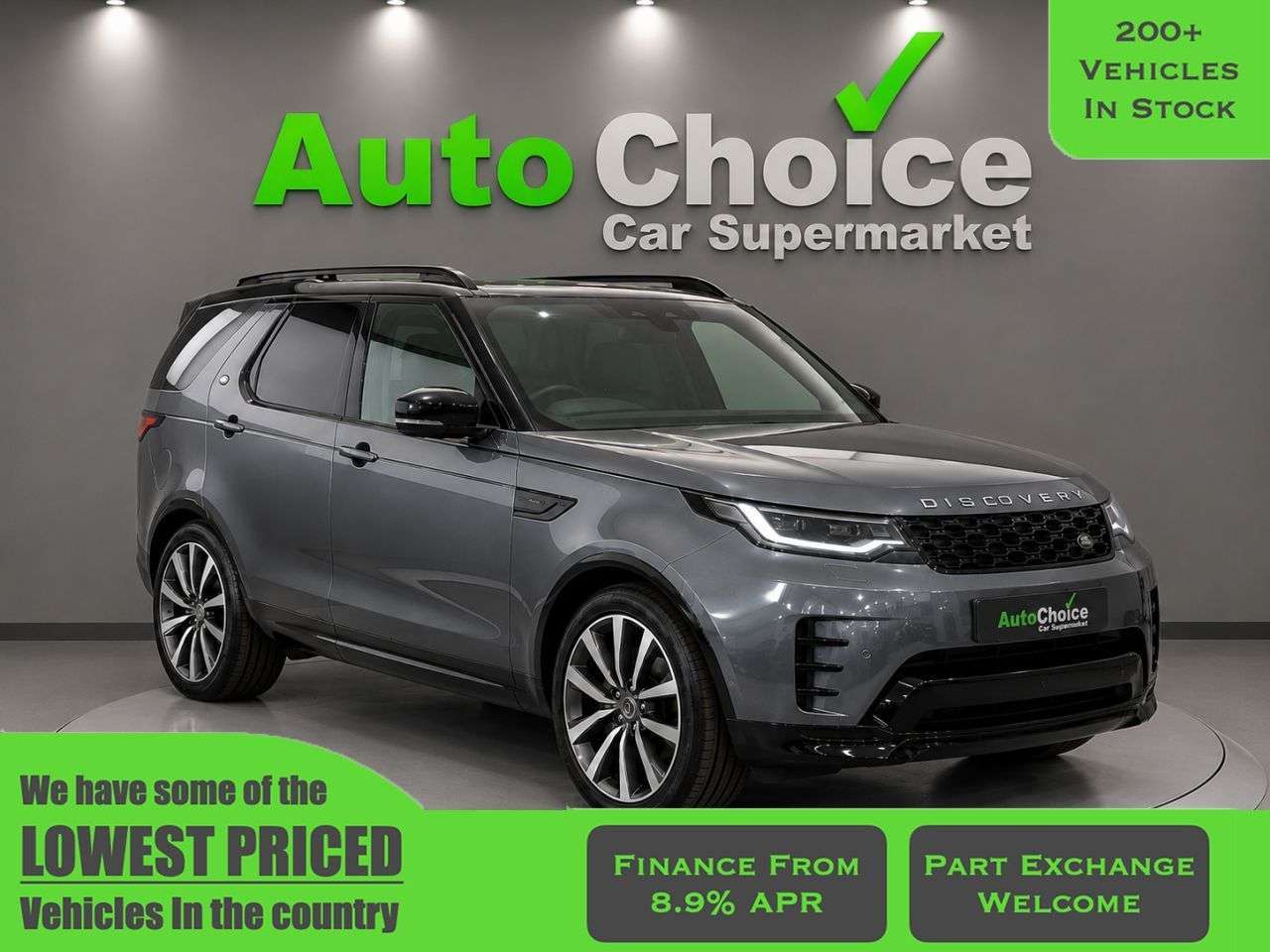 A 2023 LAND ROVER DISCOVERY 3.0 D300 MHEV R-Dynamic SE SUV 5dr Diesel Auto 4WD Euro 6 (s/s) (300 ps) in A 2023 LAND ROVER DISCOVERY 3.0 D300 MHEV R-Dynamic SE SUV 5dr Diesel Auto 4WD Euro 6 (s/s) (300 ps) in