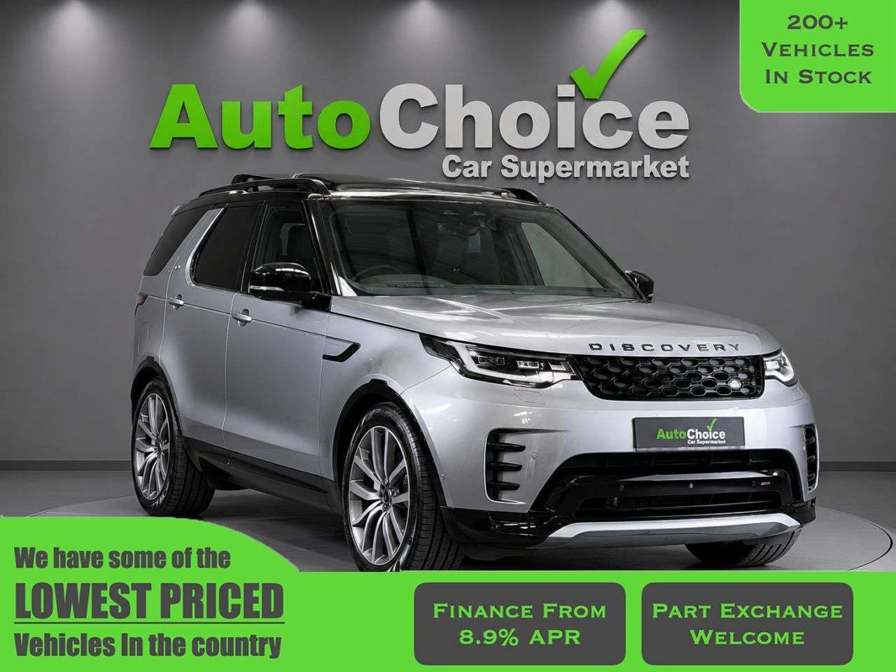 A 2023 LAND ROVER DISCOVERY 3.0 D300 MHEV R-Dynamic SE SUV 5dr Diesel Auto 4WD Euro 6 (s/s) (300 ps) in A 2023 LAND ROVER DISCOVERY 3.0 D300 MHEV R-Dynamic SE SUV 5dr Diesel Auto 4WD Euro 6 (s/s) (300 ps) in
