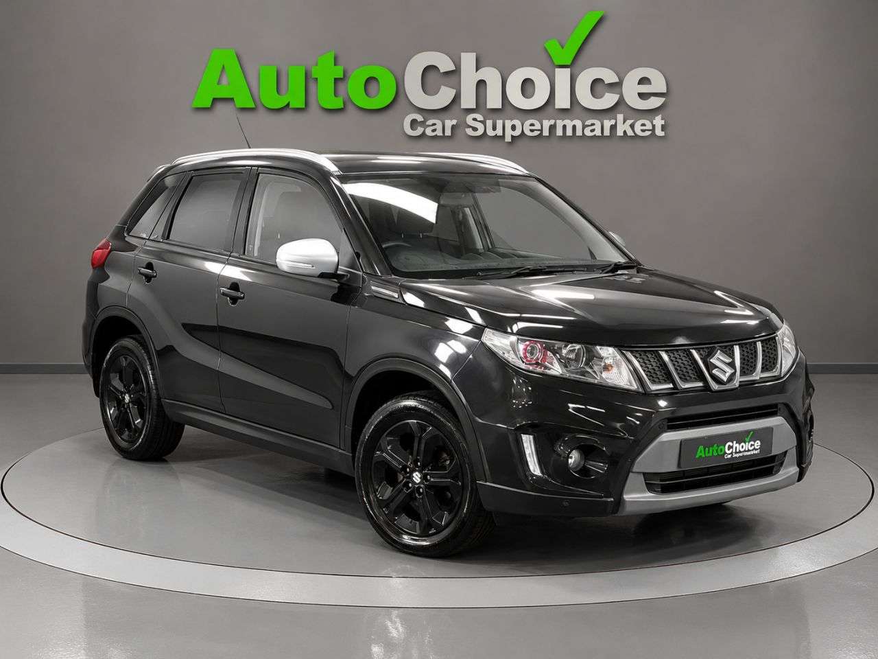 A 2017 SUZUKI VITARA 1.4 Boosterjet S SUV 5dr Petrol Manual ALLGRIP Euro 6 (s/s) (140 ps) in Bla A 2017 SUZUKI VITARA 1.4 Boosterjet S SUV 5dr Petrol Manual ALLGRIP Euro 6 (s/s) (140 ps) in Bla