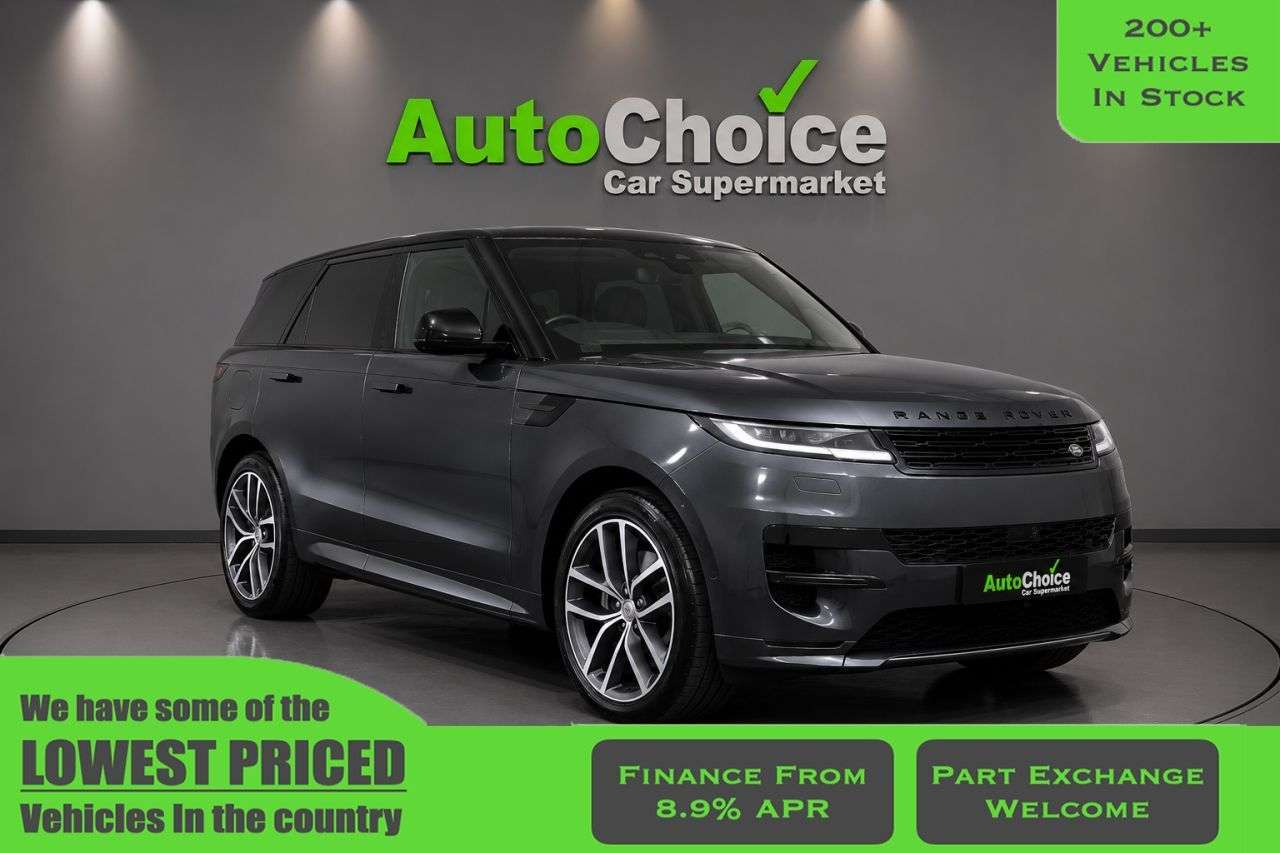 A 2023 LAND ROVER RANGE ROVER SPORT 3.0 P400 MHEV Autobiography SUV 5dr Petrol Auto 4WD Euro 6 (s/s) (400 ps) i A 2023 LAND ROVER RANGE ROVER SPORT 3.0 P400 MHEV Autobiography SUV 5dr Petrol Auto 4WD Euro 6 (s/s) (400 ps) i