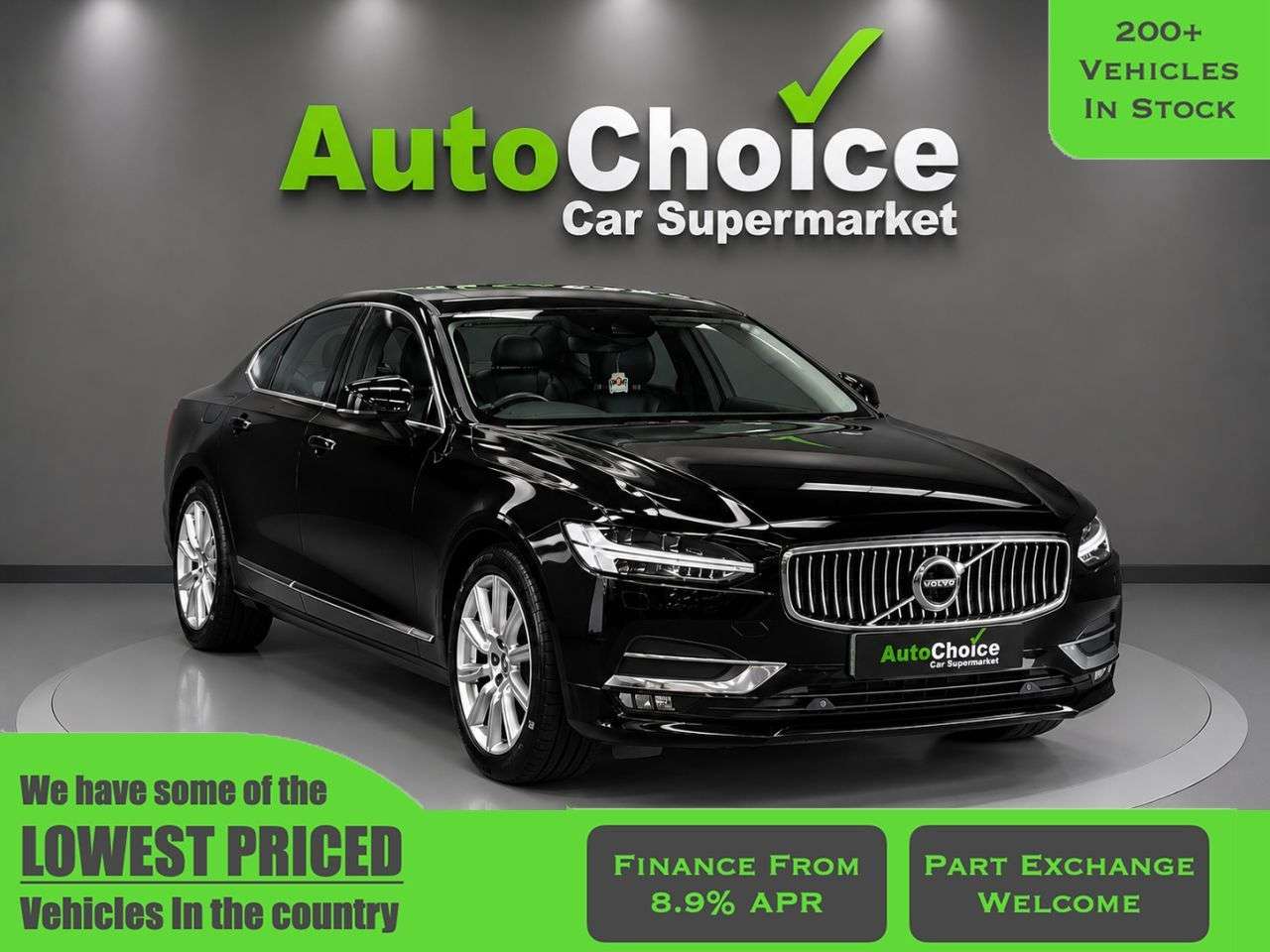 A 2017 VOLVO S90 2.0 D4 Inscription Saloon 4dr Diesel Auto Euro 6 (s/s) (190 ps) in Blackbur A 2017 VOLVO S90 2.0 D4 Inscription Saloon 4dr Diesel Auto Euro 6 (s/s) (190 ps) in Blackbur
