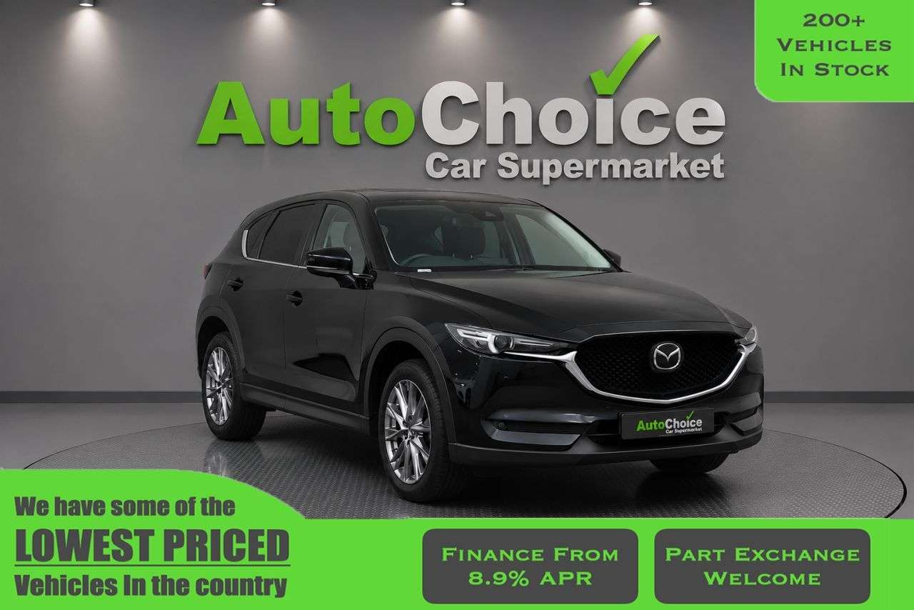 A 2019 MAZDA CX-5 2.0 SKYACTIV-G Sport Nav+ SUV 5dr Petrol Manual Euro 6 (s/s) (165 ps) in Bl A 2019 MAZDA CX-5 2.0 SKYACTIV-G Sport Nav+ SUV 5dr Petrol Manual Euro 6 (s/s) (165 ps) in Bl