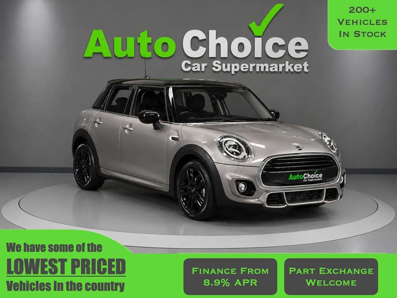 A 2020 MINI HATCH 1.5 Cooper Sport Hatchback 5dr Petrol Steptronic Euro 6 (s/s) (136 ps) in B A 2020 MINI HATCH 1.5 Cooper Sport Hatchback 5dr Petrol Steptronic Euro 6 (s/s) (136 ps) in B