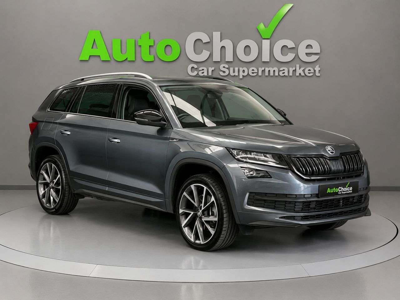 A 2019 SKODA KODIAQ 2.0 TDI SportLine SUV 5dr Diesel DSG 4WD Euro 6 (s/s) (7 Seat) (190 ps) in A 2019 SKODA KODIAQ 2.0 TDI SportLine SUV 5dr Diesel DSG 4WD Euro 6 (s/s) (7 Seat) (190 ps) in