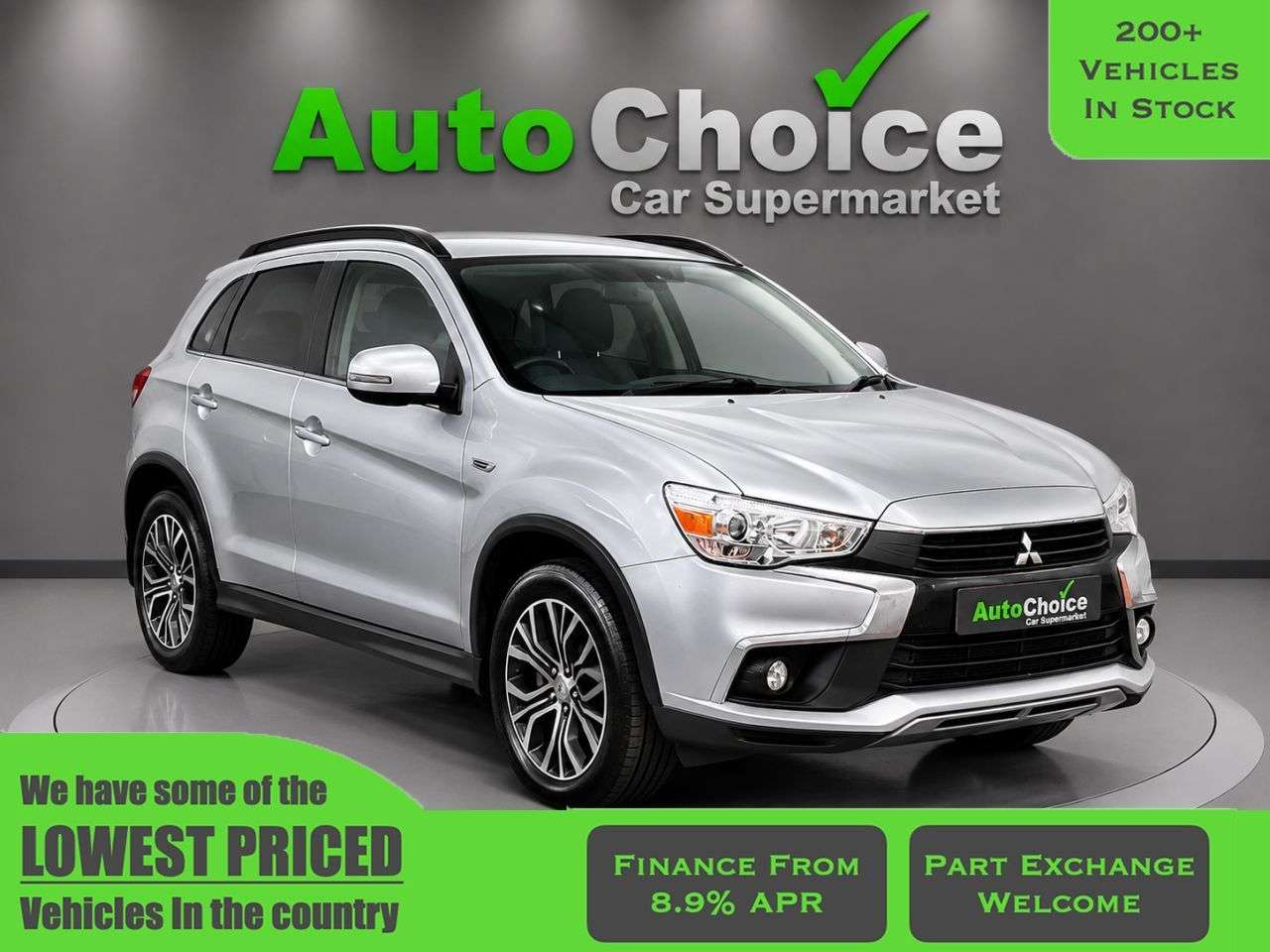A 2016 MITSUBISHI ASX 1.6D 4 SUV 5dr Diesel Manual 4WD Euro 6 (s/s) (112 ps) in Blackburn Finance A 2016 MITSUBISHI ASX 1.6D 4 SUV 5dr Diesel Manual 4WD Euro 6 (s/s) (112 ps) in Blackburn Finance