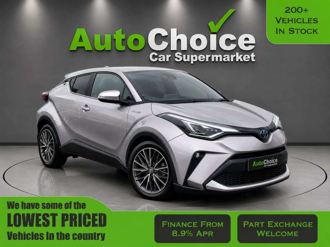 A 2019 TOYOTA C-HR 1.8 VVT-h Excel SUV 5dr Petrol Hybrid CVT Euro 6 (s/s) (122 ps) in Blackbur A 2019 TOYOTA C-HR 1.8 VVT-h Excel SUV 5dr Petrol Hybrid CVT Euro 6 (s/s) (122 ps) in Blackbur