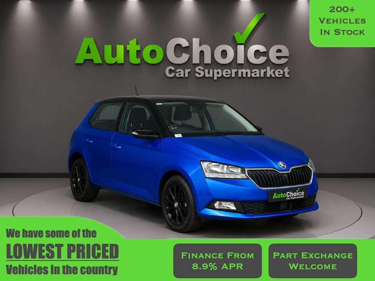 A 2019 SKODA FABIA 1.0 TSI Colour Edition Hatchback 5dr Petrol Manual Euro 6 (s/s) (95 ps) in A 2019 SKODA FABIA 1.0 TSI Colour Edition Hatchback 5dr Petrol Manual Euro 6 (s/s) (95 ps) in