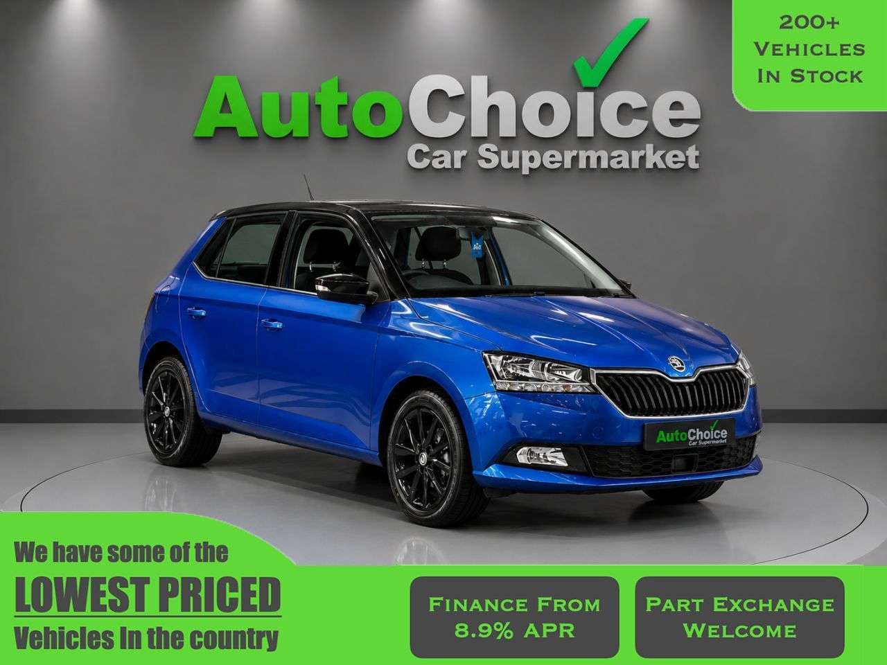 A 2019 SKODA FABIA 1.0 TSI Colour Edition Hatchback 5dr Petrol Manual Euro 6 (s/s) (95 ps) in A 2019 SKODA FABIA 1.0 TSI Colour Edition Hatchback 5dr Petrol Manual Euro 6 (s/s) (95 ps) in