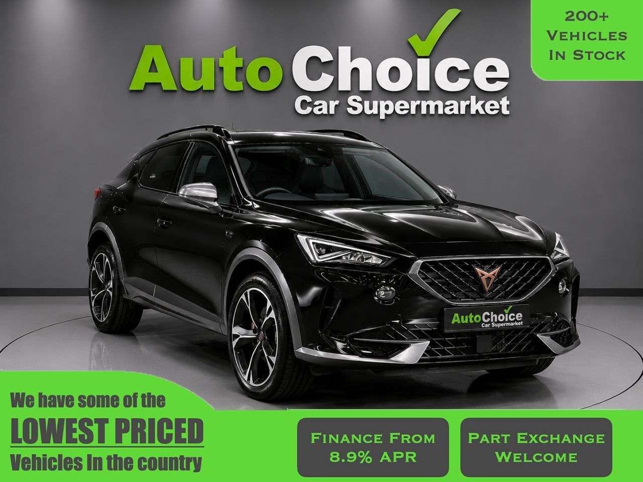 A 2021 CUPRA FORMENTOR 1.5 TSI V1 SUV 5dr Petrol Manual Euro 6 (s/s) (150 ps) in Blackburn Finance A 2021 CUPRA FORMENTOR 1.5 TSI V1 SUV 5dr Petrol Manual Euro 6 (s/s) (150 ps) in Blackburn Finance