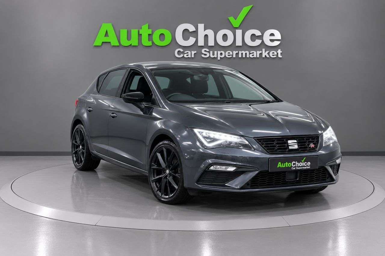 A 2019 SEAT LEON 1.5 TSI EVO FR Black Edition Hatchback 5dr Petrol Manual Euro 6 (s/s) (150 A 2019 SEAT LEON 1.5 TSI EVO FR Black Edition Hatchback 5dr Petrol Manual Euro 6 (s/s) (150