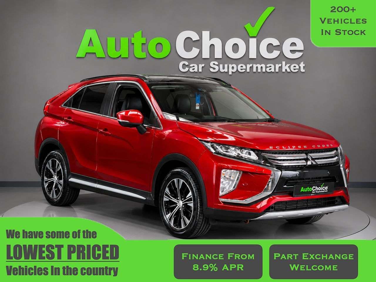 A 2018 MITSUBISHI ECLIPSE CROSS 1.5T 4 SUV 5dr Petrol Manual Euro 6 (s/s) (163 ps) in Blackburn Finance Ava A 2018 MITSUBISHI ECLIPSE CROSS 1.5T 4 SUV 5dr Petrol Manual Euro 6 (s/s) (163 ps) in Blackburn Finance Ava