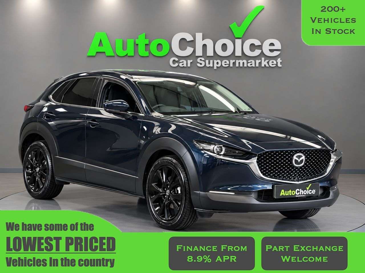 A 2022 MAZDA CX-30 2.0 e-SKYACTIV G MHEV Sport Lux SUV 5dr Petrol Manual Euro 6 (s/s) (122 ps) A 2022 MAZDA CX-30 2.0 e-SKYACTIV G MHEV Sport Lux SUV 5dr Petrol Manual Euro 6 (s/s) (122 ps)