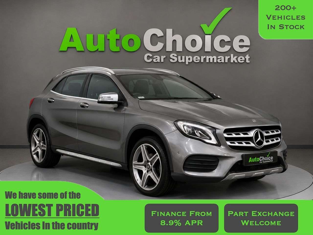 A 2019 MERCEDES-BENZ 180 1.6 GLA180 AMG Line Edition SUV 5dr Petrol 7G-DCT Euro 6 (s/s) (122 ps) in A 2019 MERCEDES-BENZ 180 1.6 GLA180 AMG Line Edition SUV 5dr Petrol 7G-DCT Euro 6 (s/s) (122 ps) in